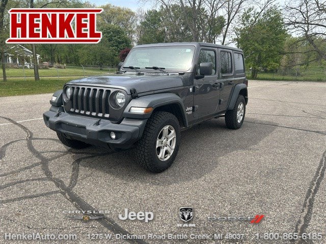 2018 Jeep Wrangler Unlimited Sport S 4x4