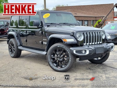 2021 Jeep Wrangler 4xe Unlimited Sahara 4x4