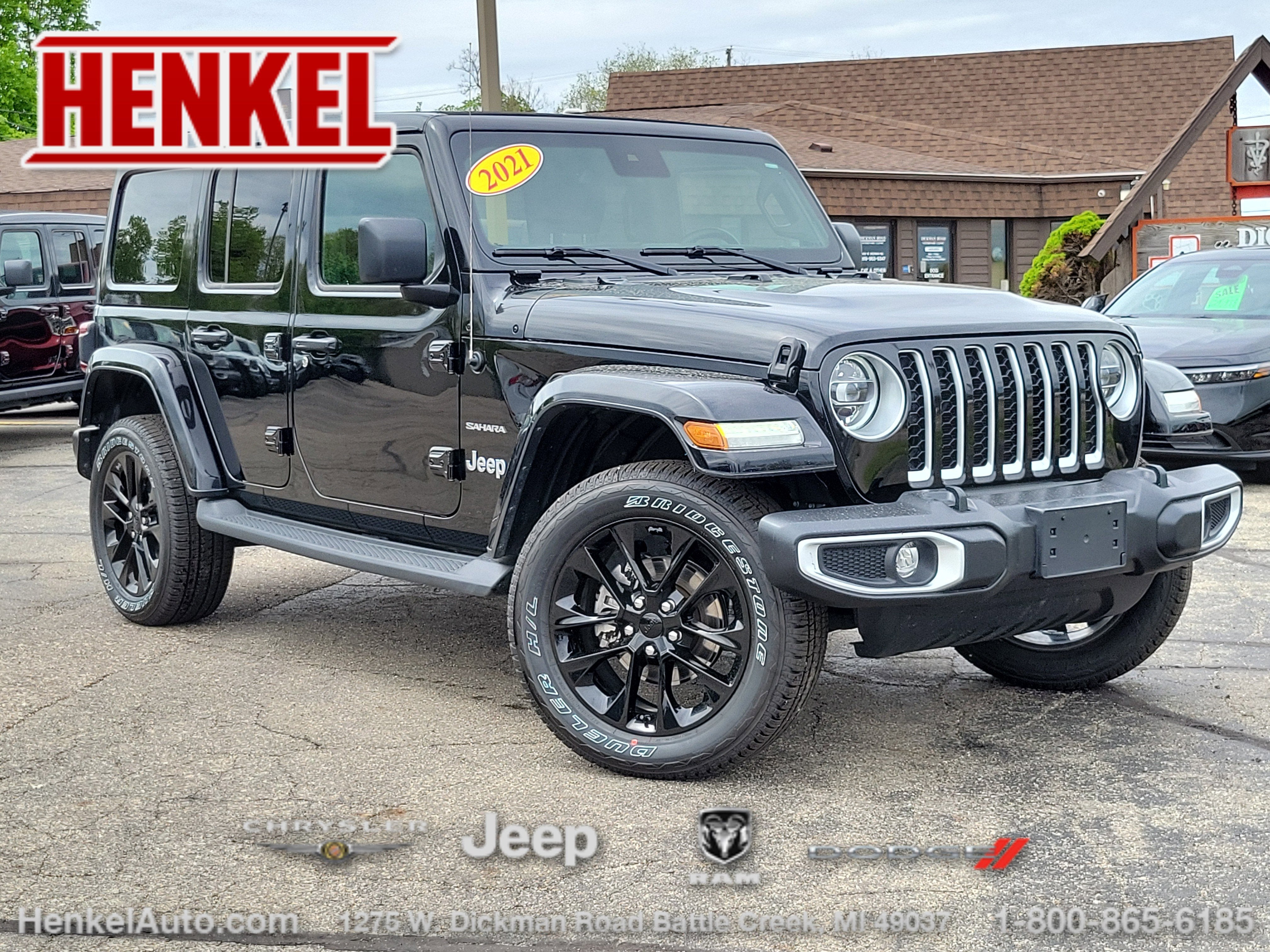 2021 Jeep Wrangler 4xe Unlimited Sahara 4x4