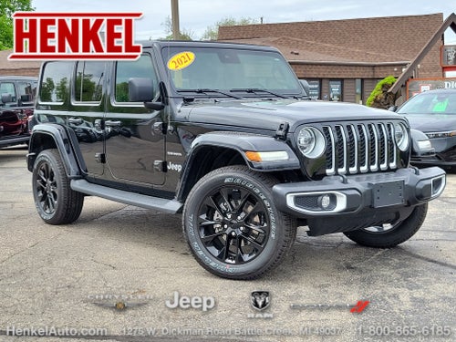 2021 Jeep Wrangler 4xe Unlimited Sahara 4x4