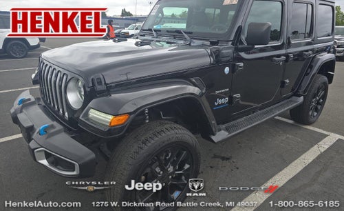 2023 Jeep Wrangler 4xe Sahara 4x4