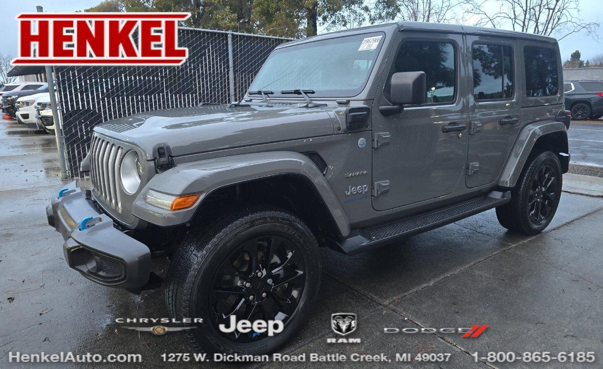 2023 Jeep Wrangler 4xe Sahara 4x4