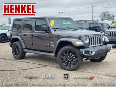2023 Jeep Wrangler 4xe Sahara 4x4