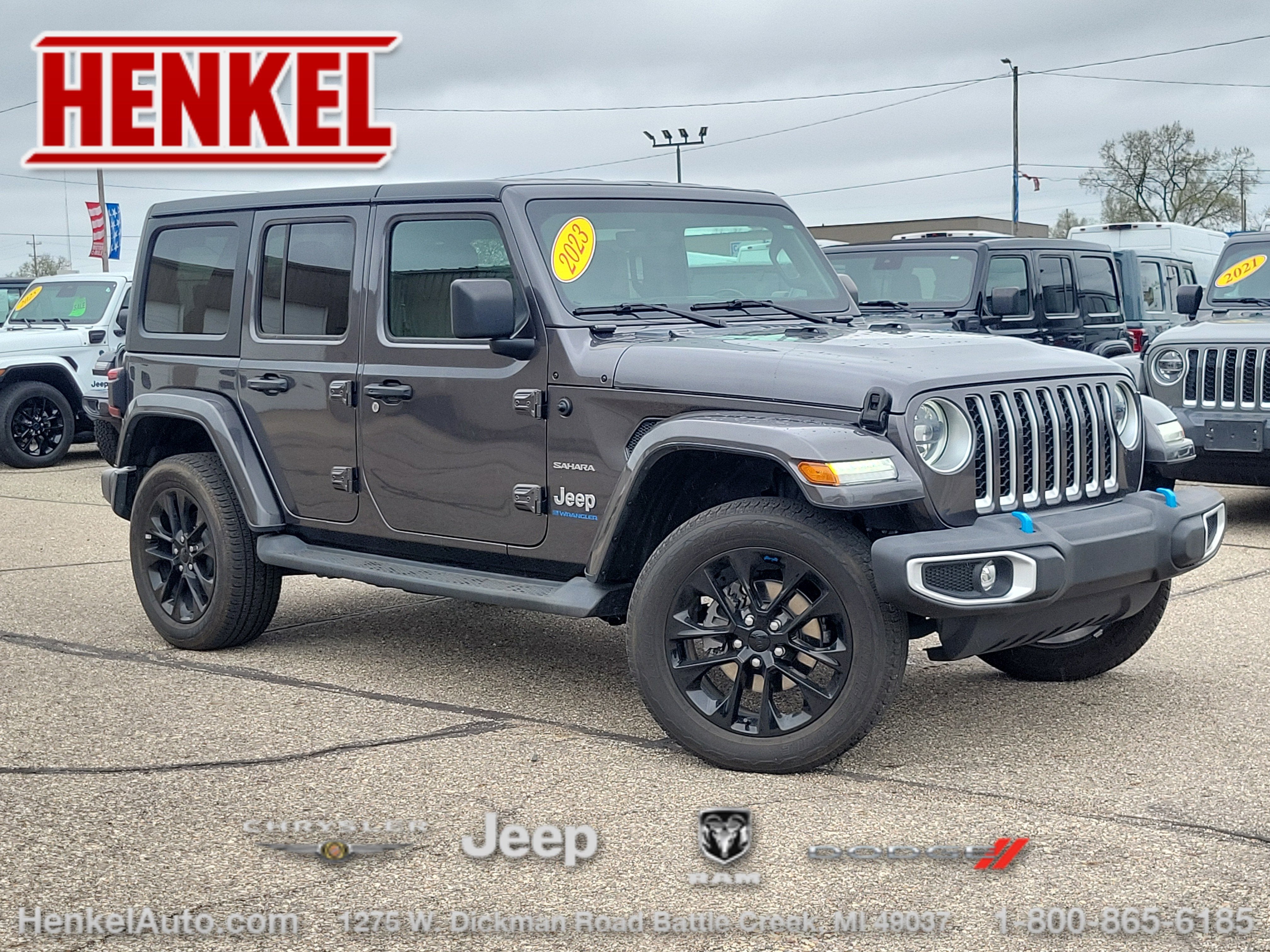 2023 Jeep Wrangler 4xe Sahara 4x4