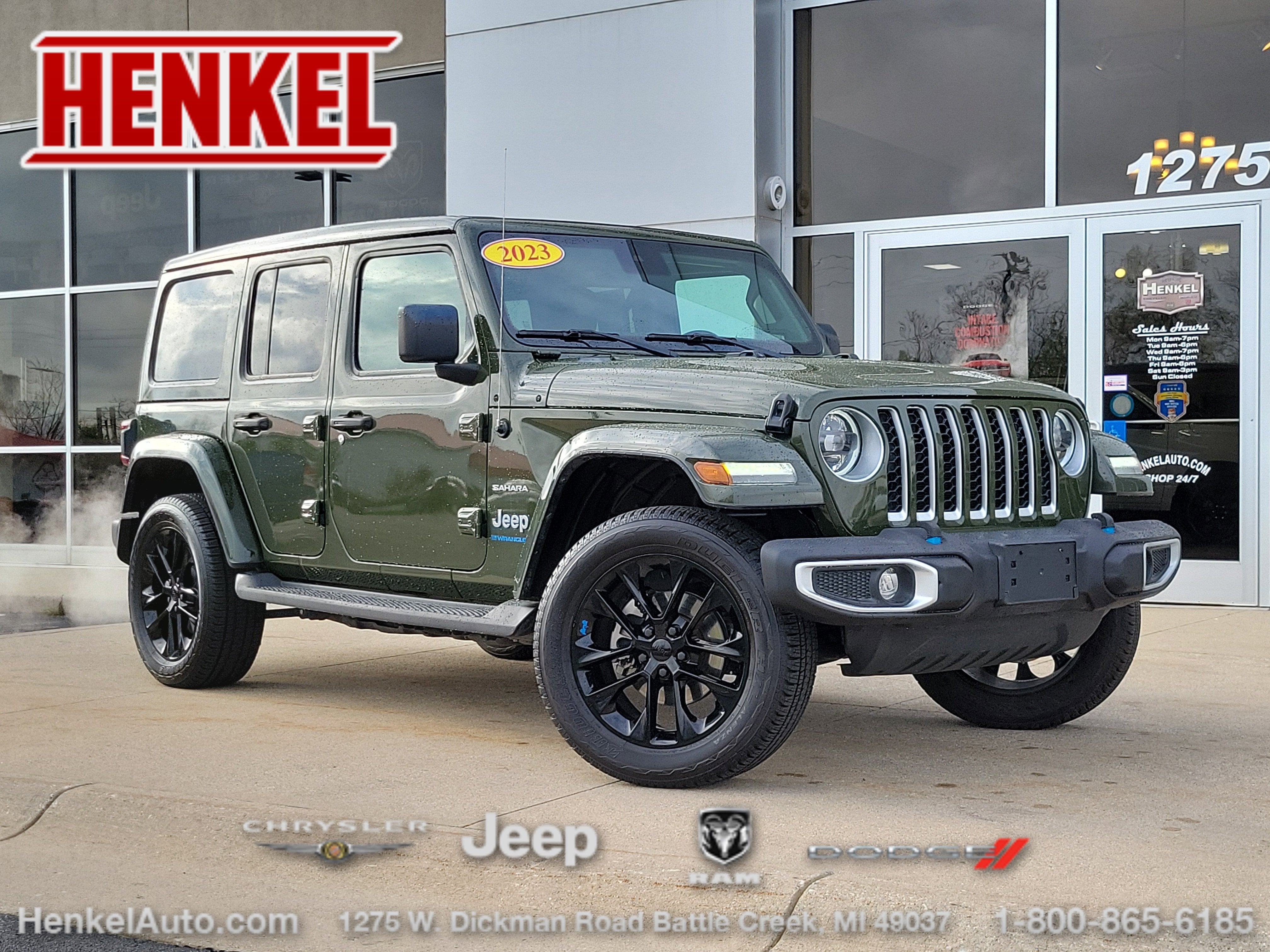 2023 Jeep Wrangler 4xe Sahara 4x4