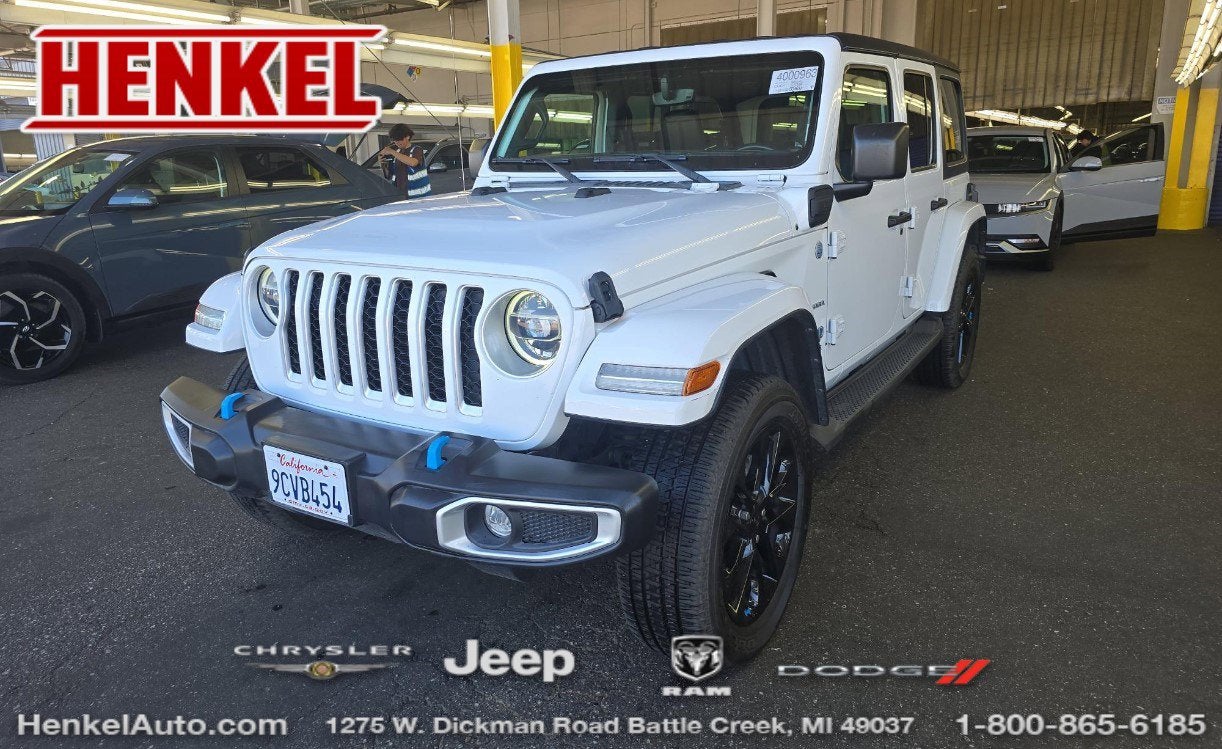 2022 Jeep Wrangler 4xe Unlimited Sahara 4x4