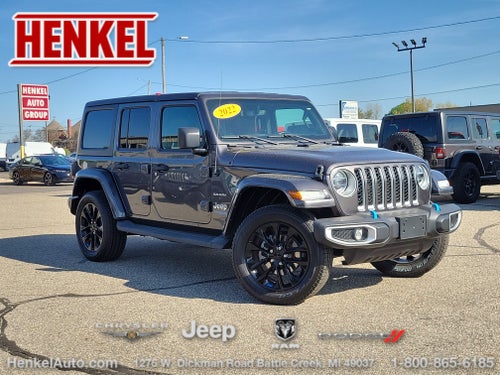 2022 Jeep Wrangler 4xe Unlimited Sahara 4x4