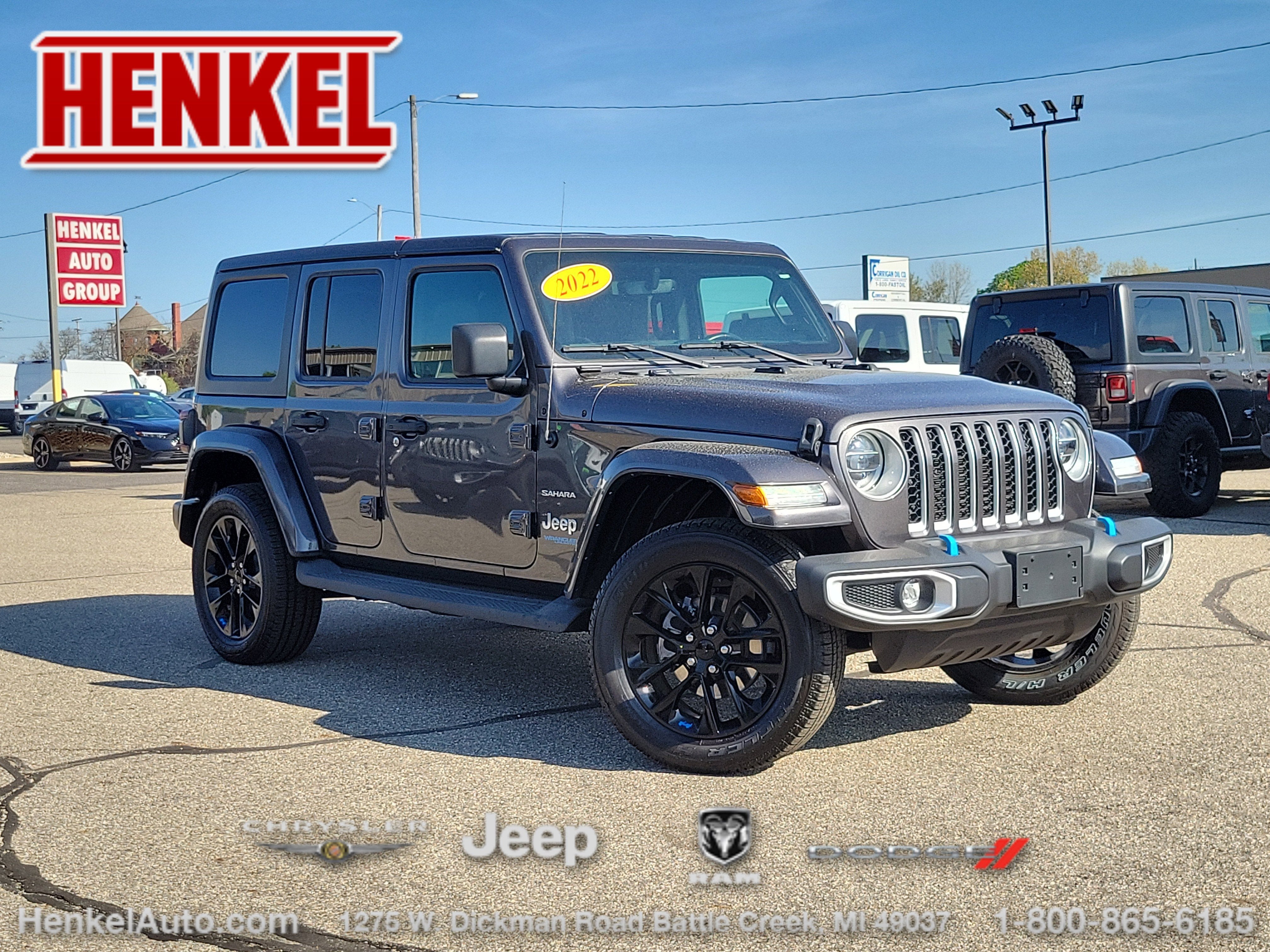 2022 Jeep Wrangler 4xe Unlimited Sahara 4x4