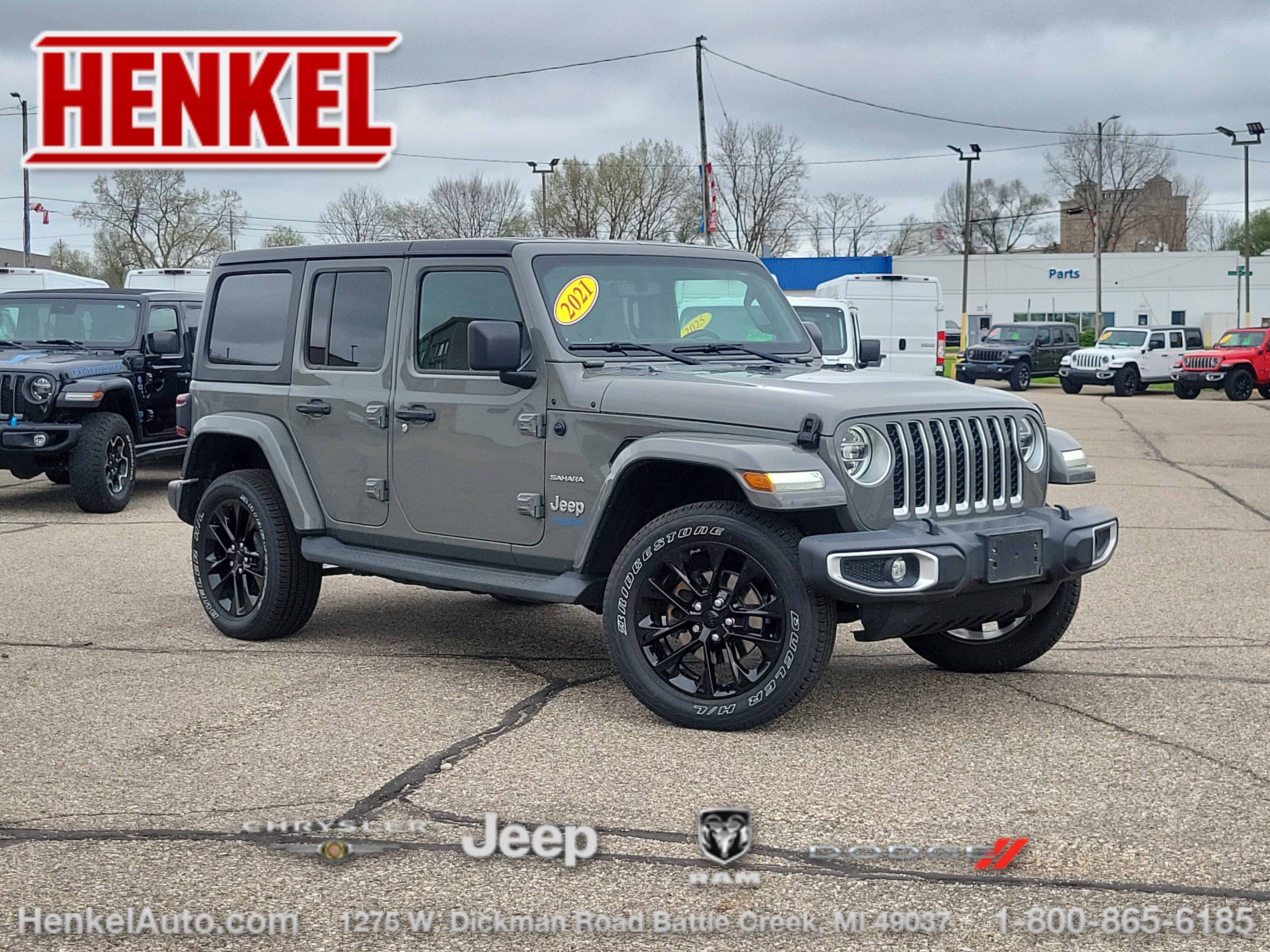 2021 Jeep Wrangler 4xe Unlimited Sahara 4x4