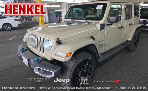 2022 Jeep Wrangler 4xe Unlimited Sahara 4x4