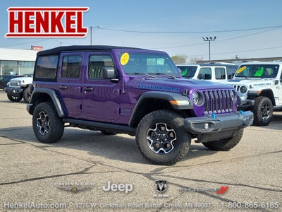 2023 Jeep Wrangler 4xe Rubicon 4x4