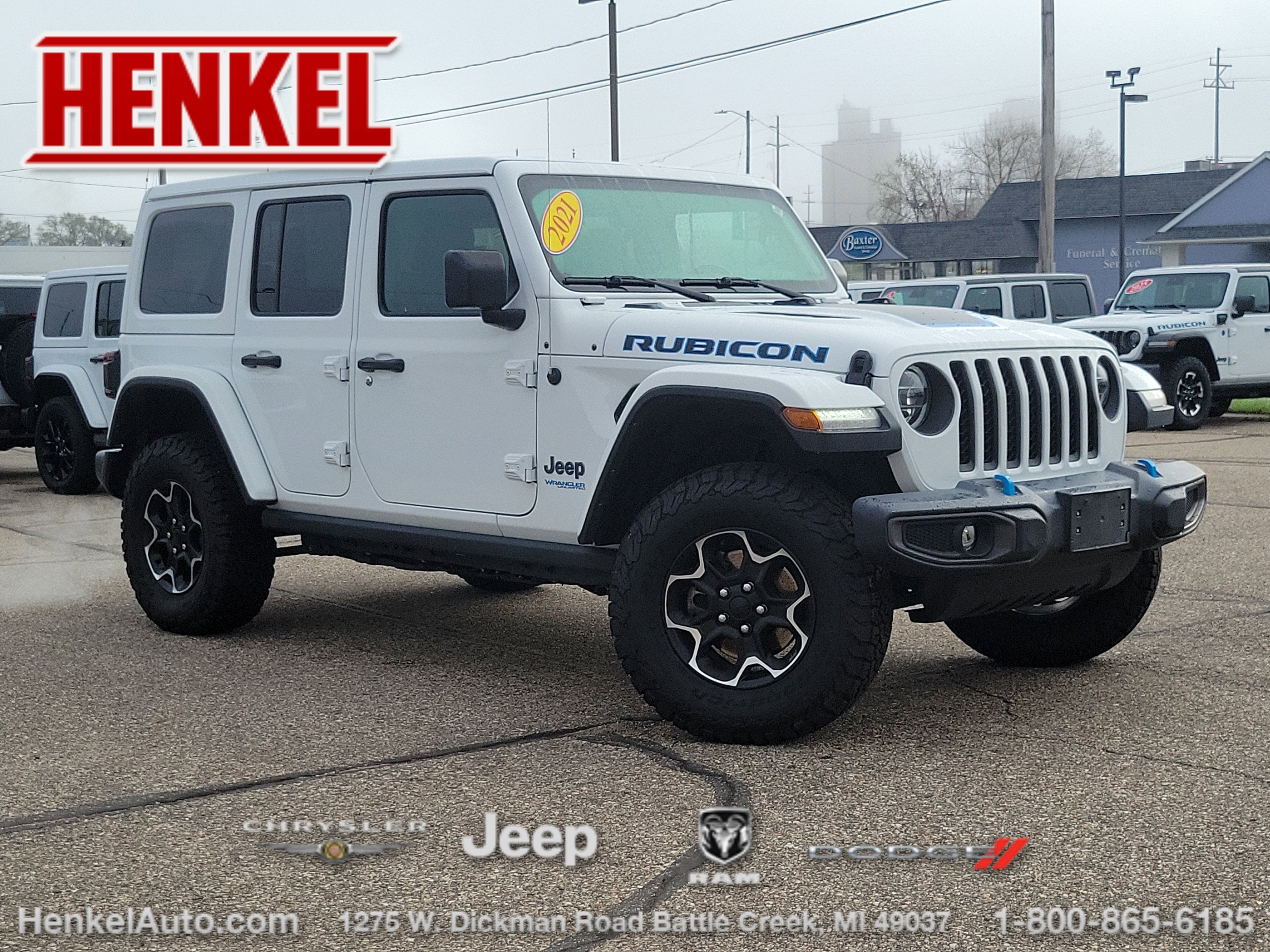 2021 Jeep Wrangler 4xe Unlimited Rubicon 4x4