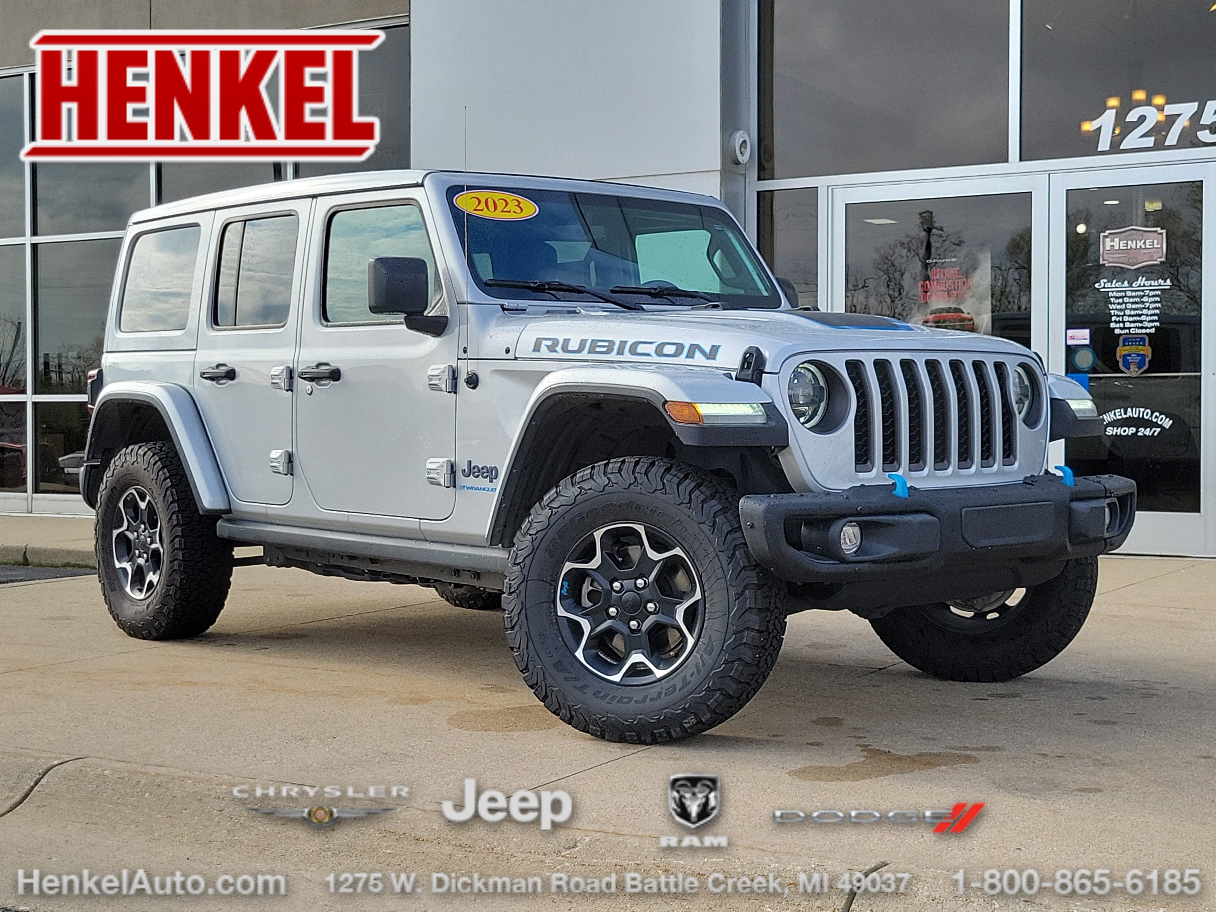 2023 Jeep Wrangler 4xe Rubicon 4x4