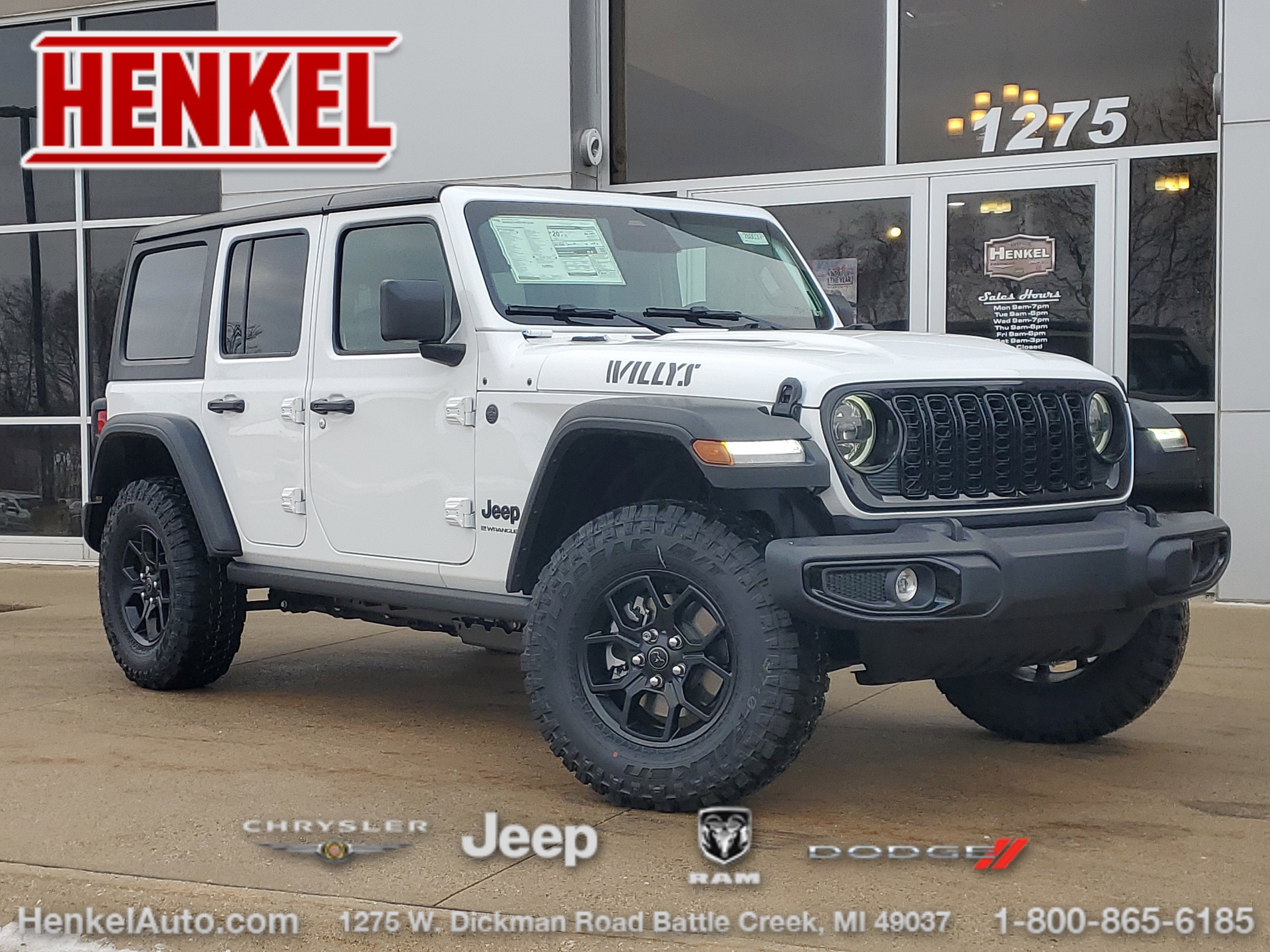 2026 Jeep Wrangler WRANGLER 4-DOOR WILLYS