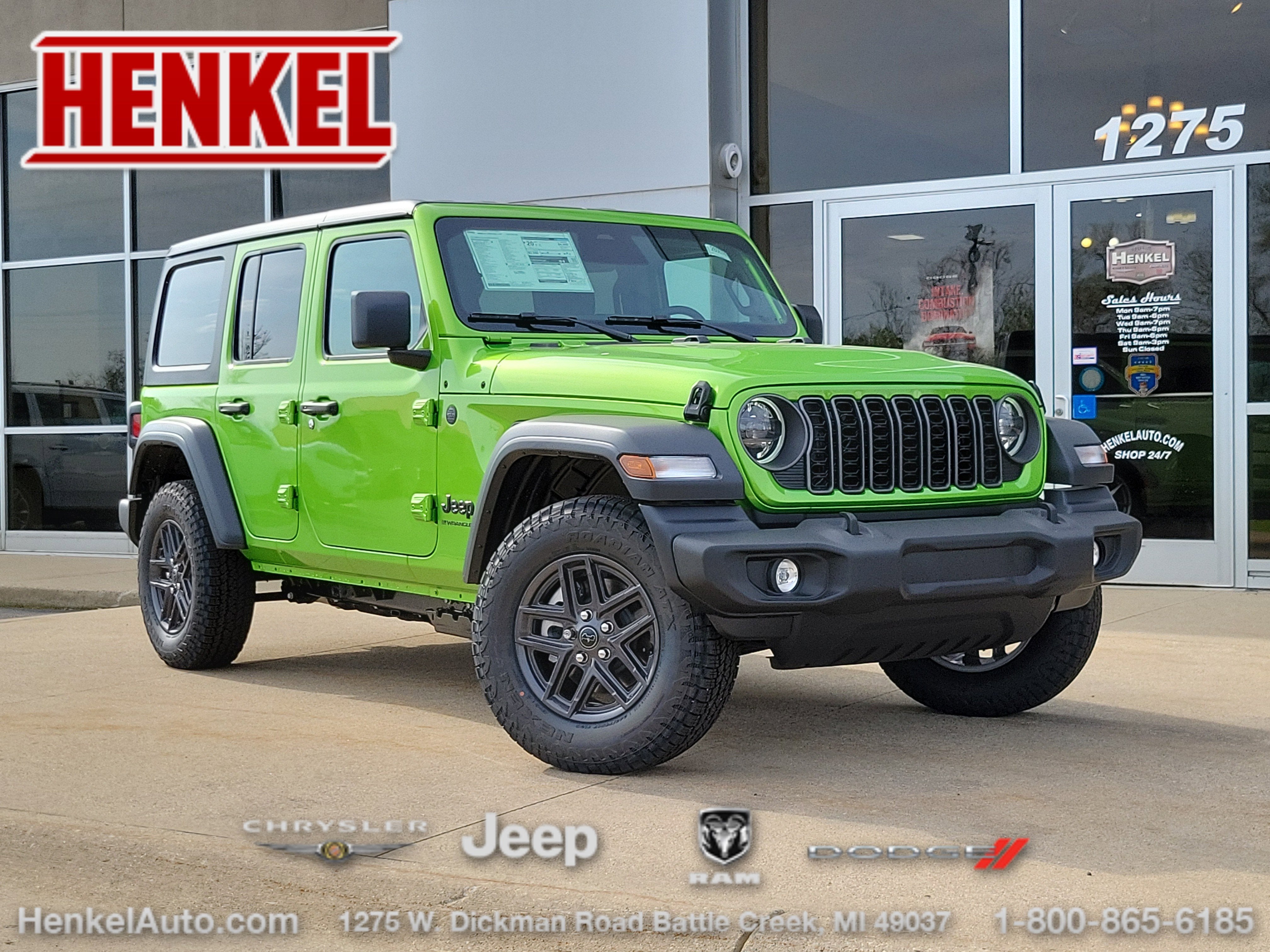 2026 Jeep Wrangler WRANGLER 4-DOOR SPORT S