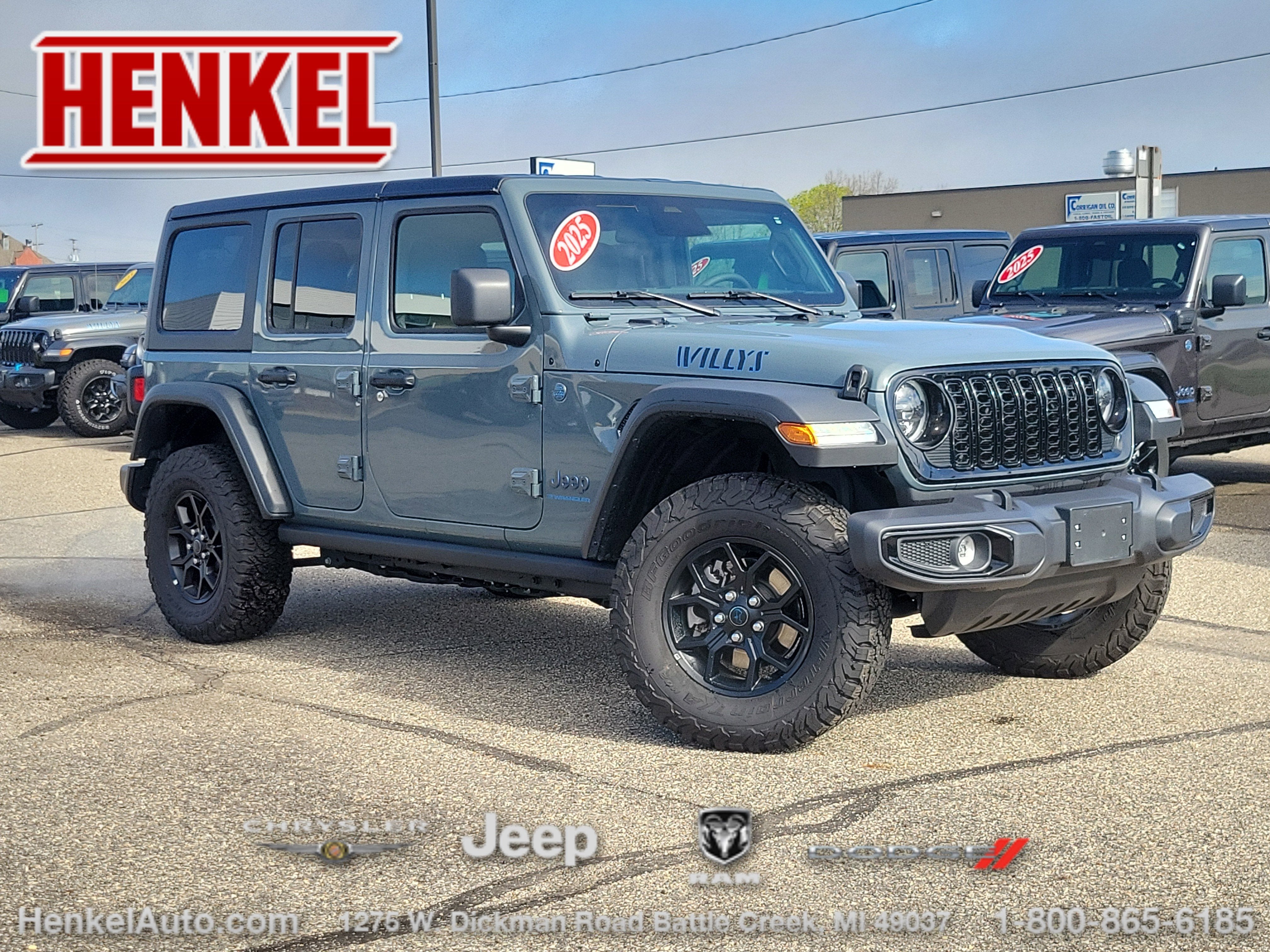 2025 Jeep Wrangler 4xe Willys 4xe