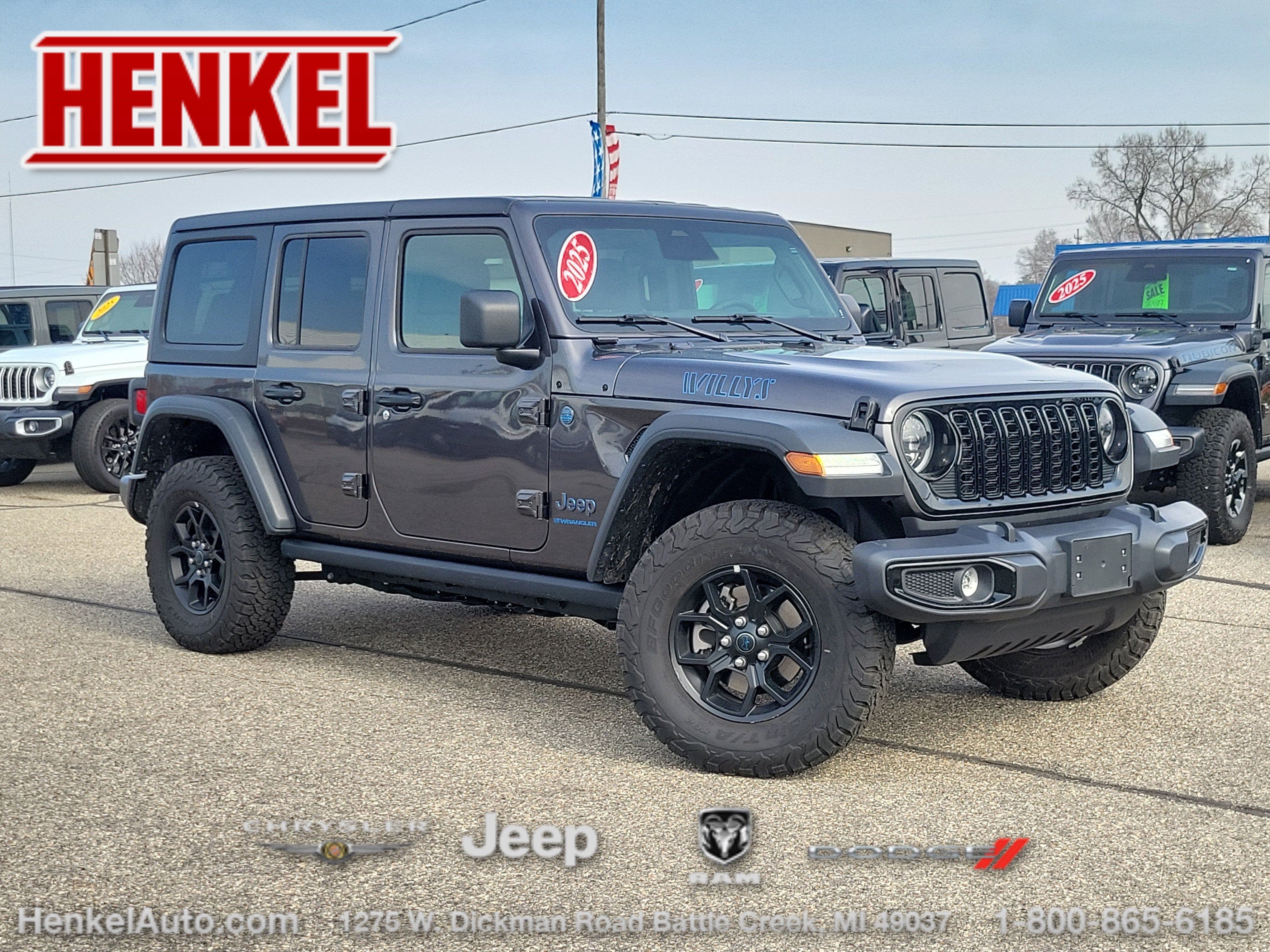 2025 Jeep Wrangler 4xe Willys 4xe
