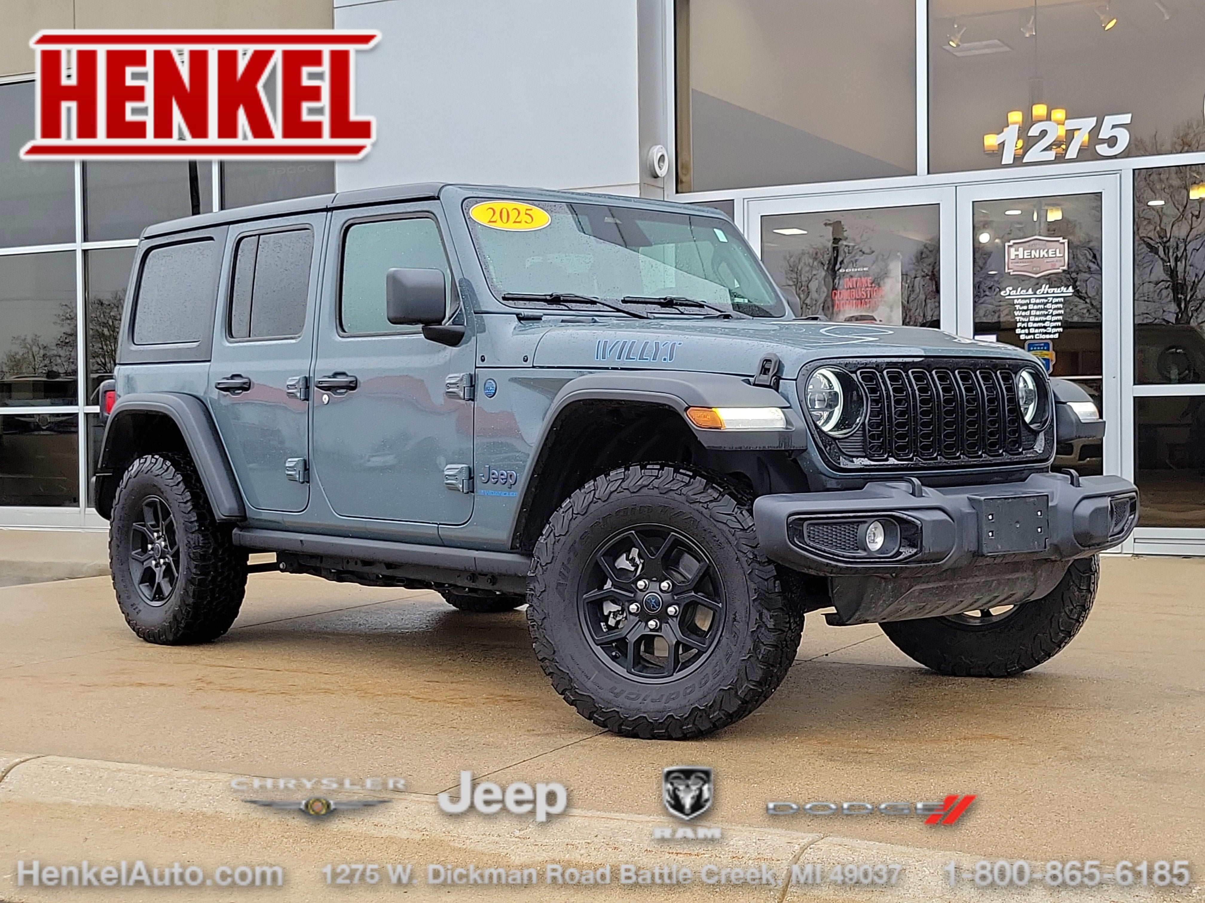 2025 Jeep Wrangler 4xe Willys 4xe