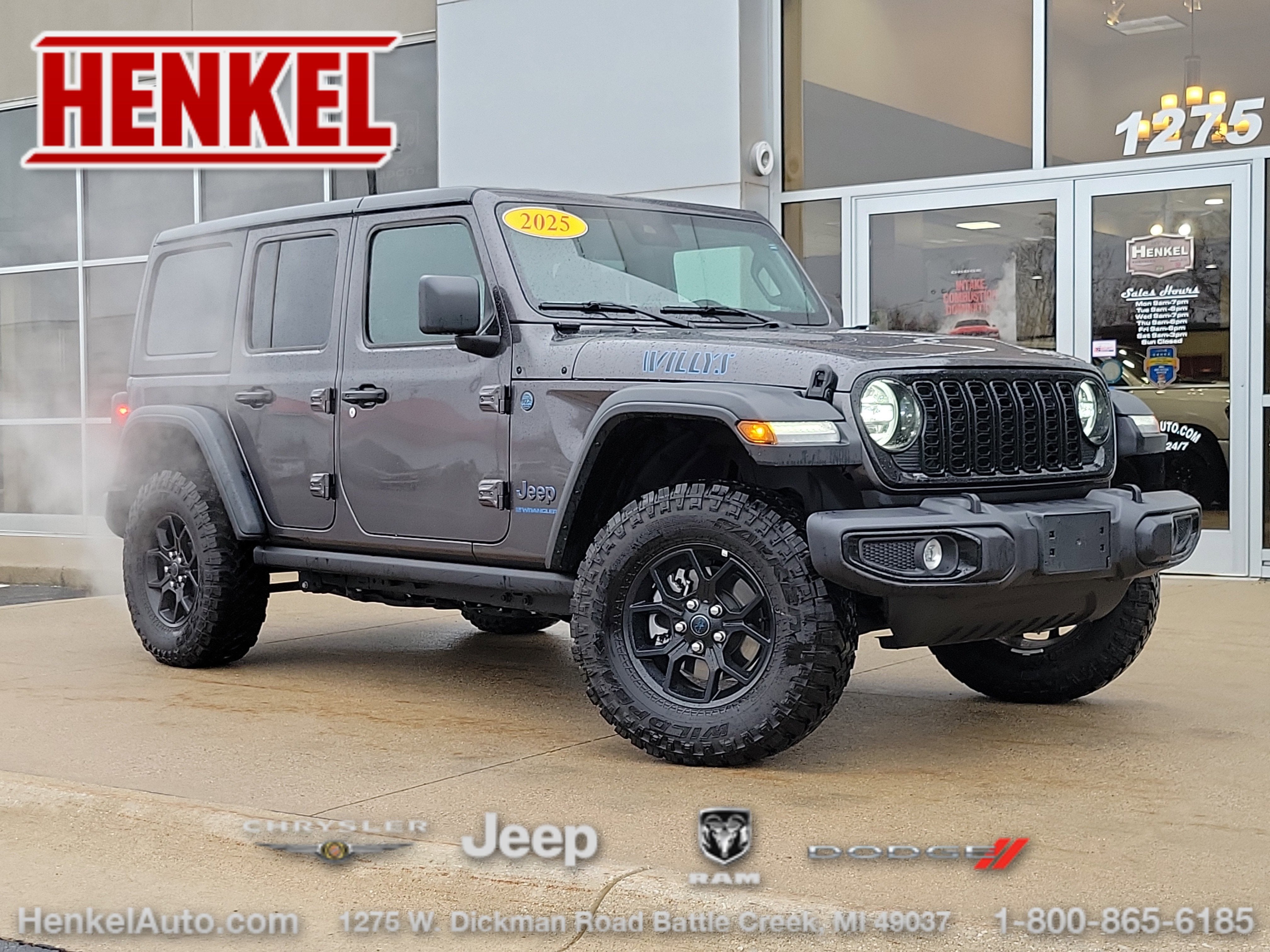 2025 Jeep Wrangler 4xe Willys 4xe
