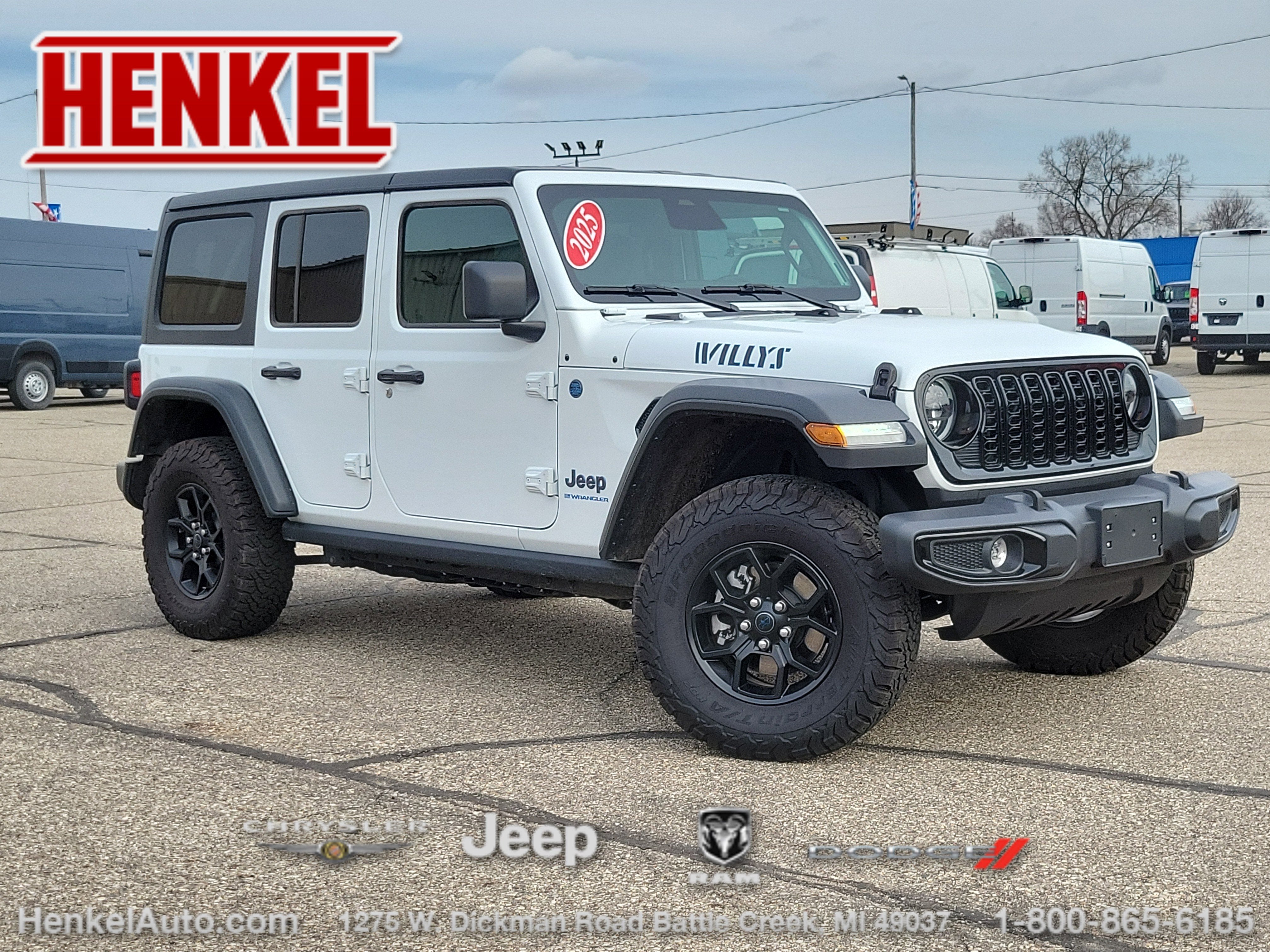 2025 Jeep Wrangler 4xe Willys 4xe