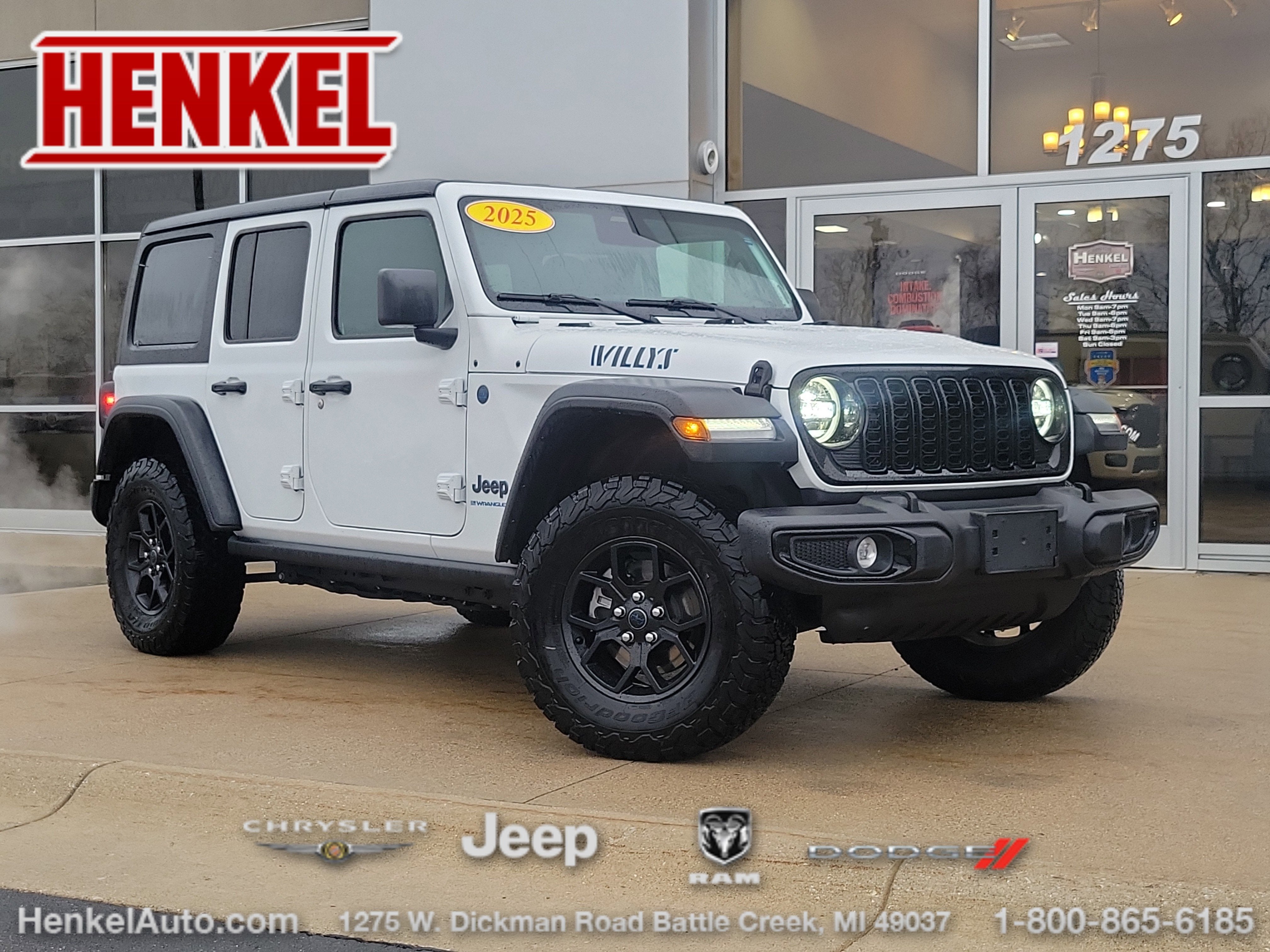 2025 Jeep Wrangler 4xe Willys 4xe