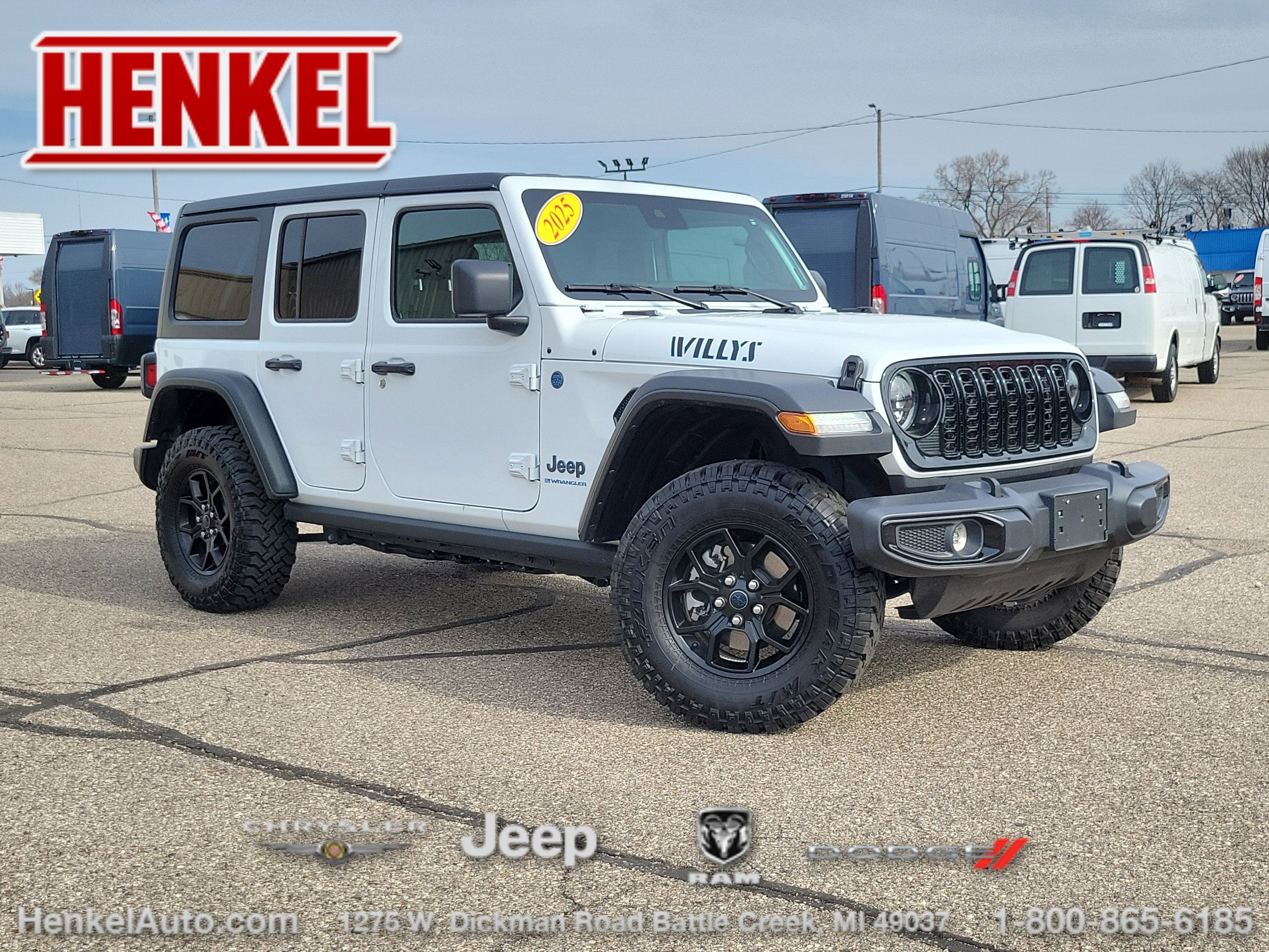 2025 Jeep Wrangler 4xe Willys 4xe