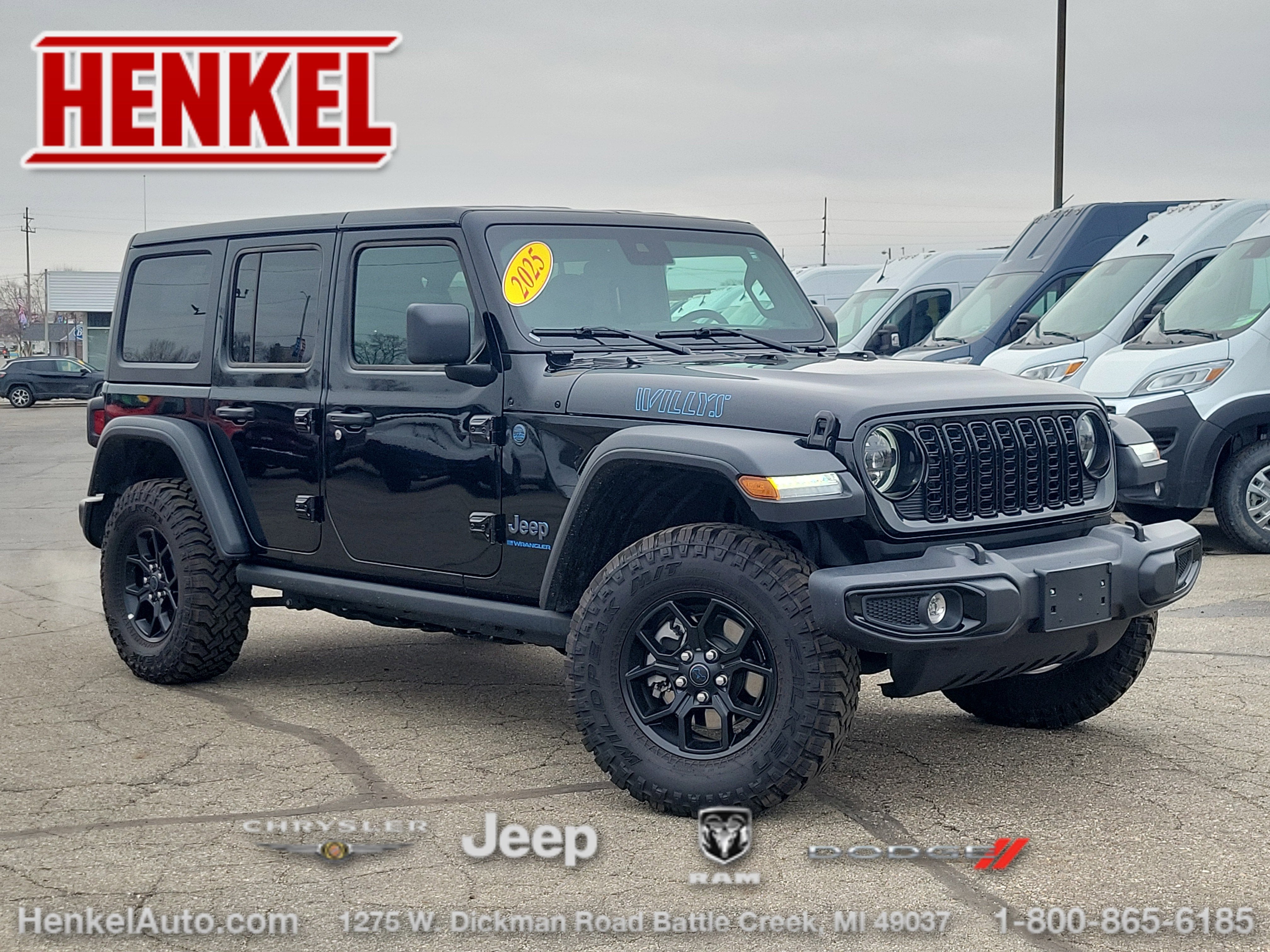 2025 Jeep Wrangler 4xe Willys 4xe