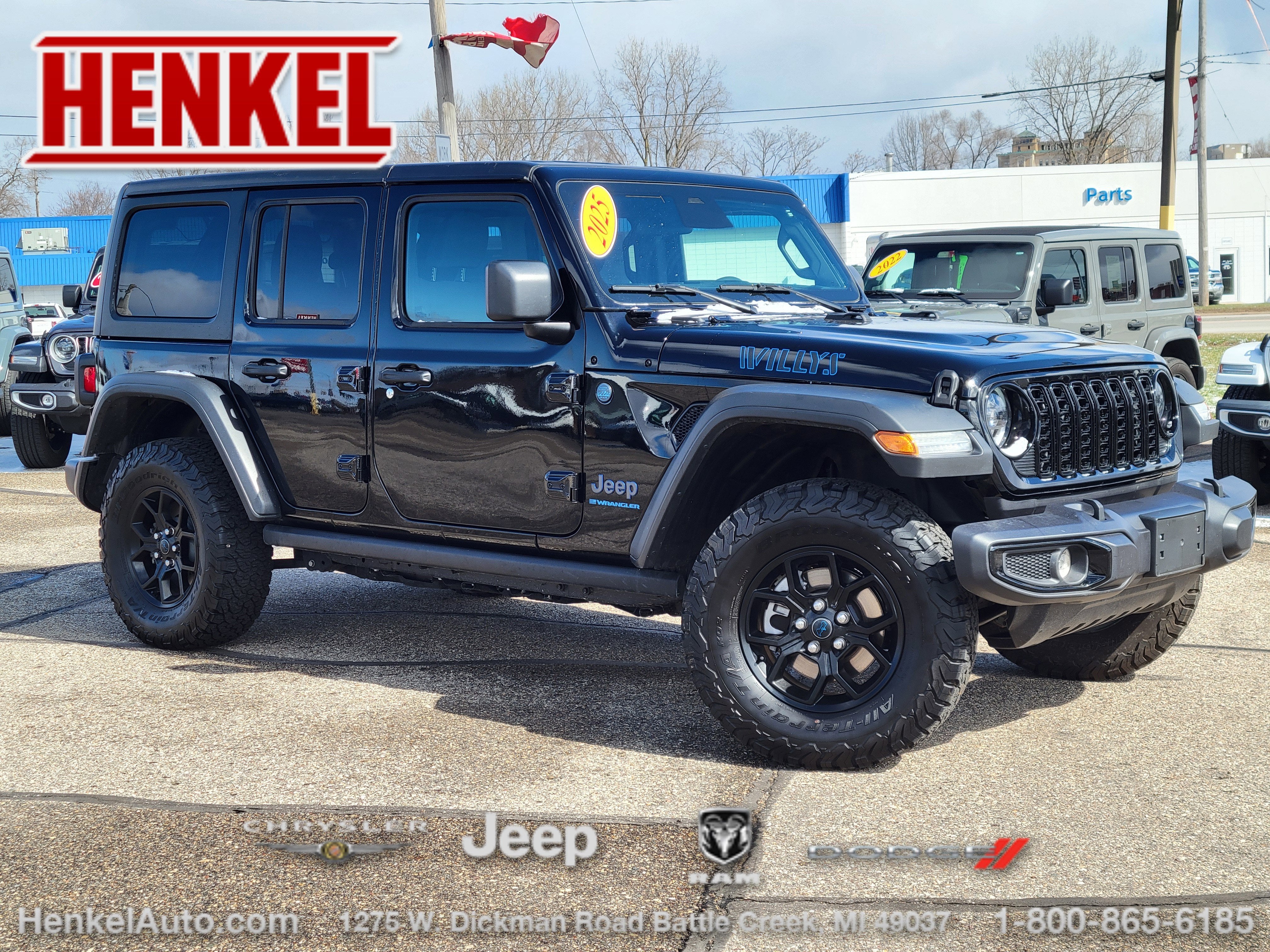 2025 Jeep Wrangler 4xe Willys 4xe