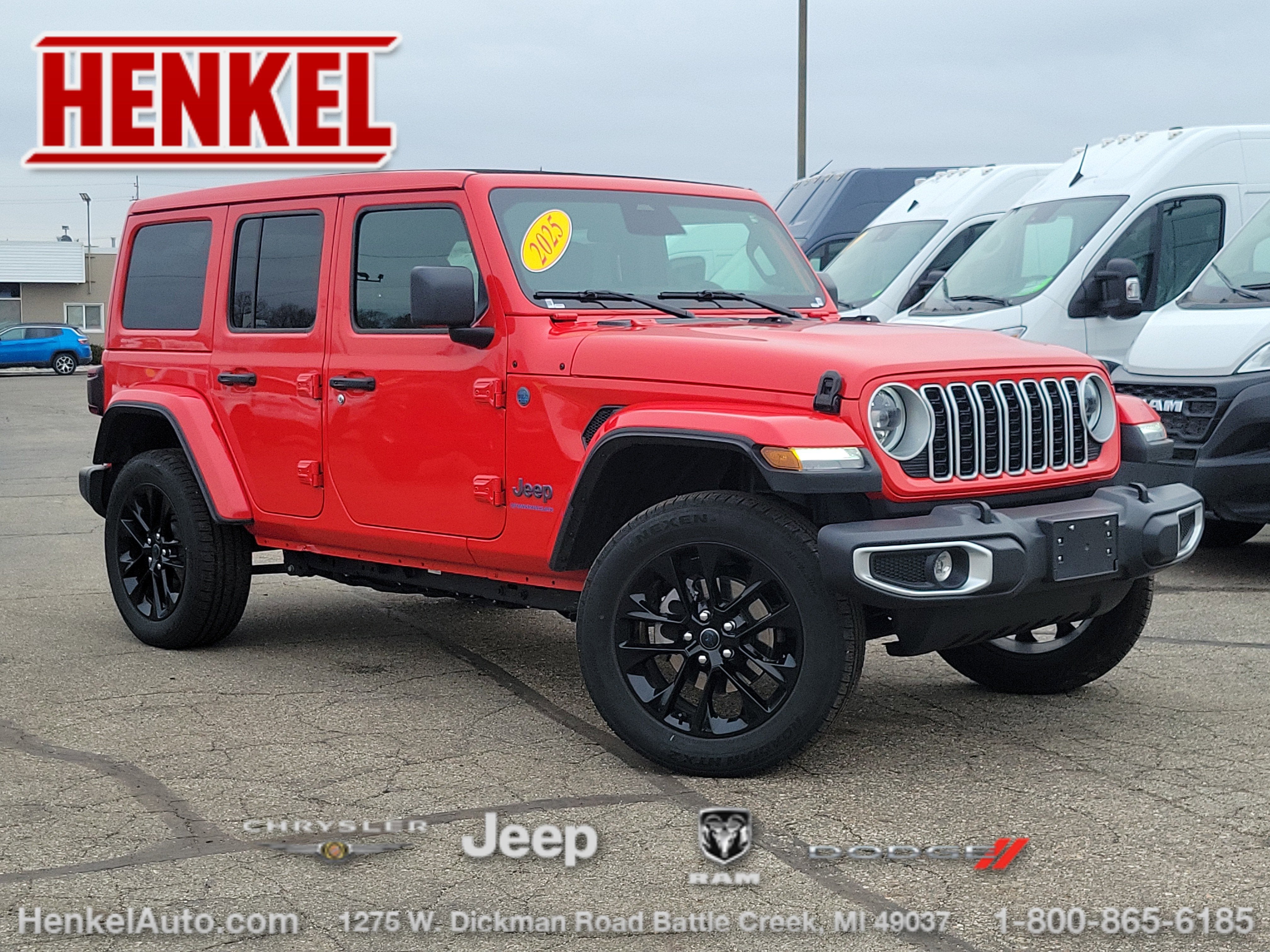 2025 Jeep Wrangler 4xe Sahara 4xe