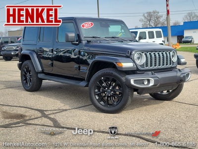 2025 Jeep Wrangler 4xe Sahara 4xe