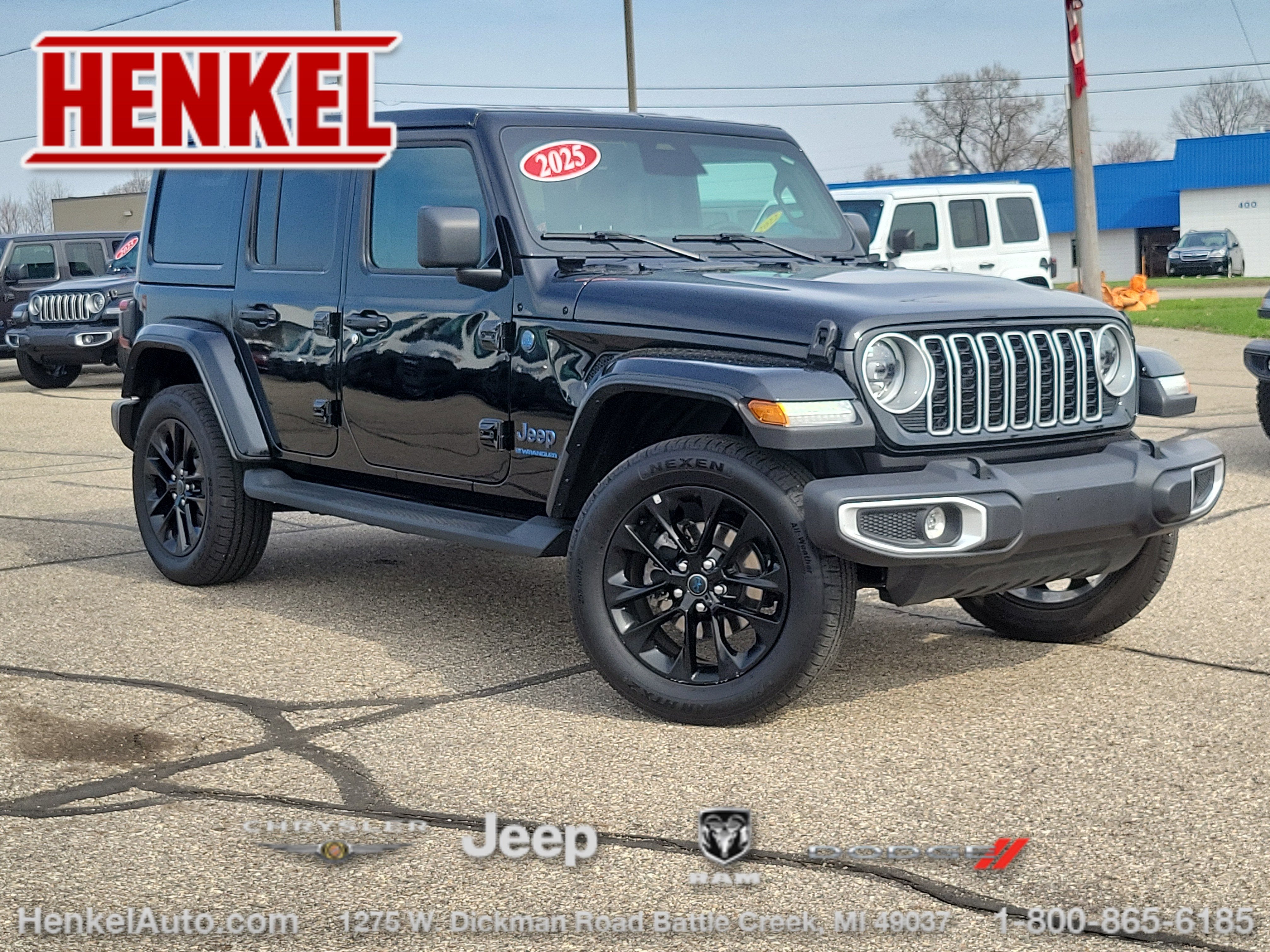 2025 Jeep Wrangler 4xe Sahara 4xe