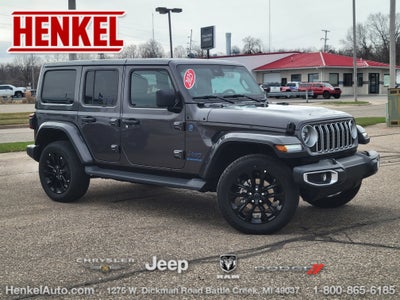 2025 Jeep Wrangler 4xe Sahara 4xe