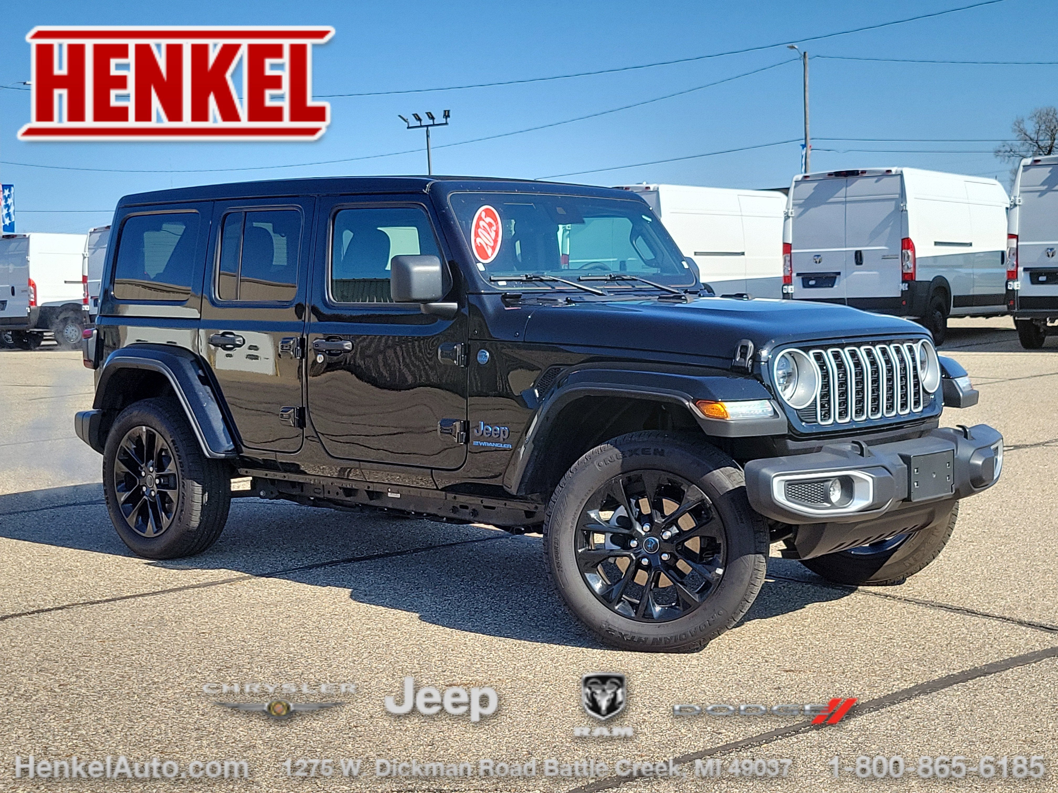 2025 Jeep Wrangler 4xe Sahara 4xe