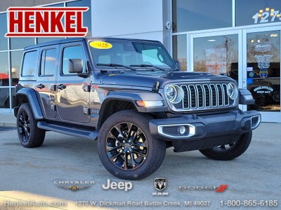 2025 Jeep Wrangler 4xe Sahara 4xe