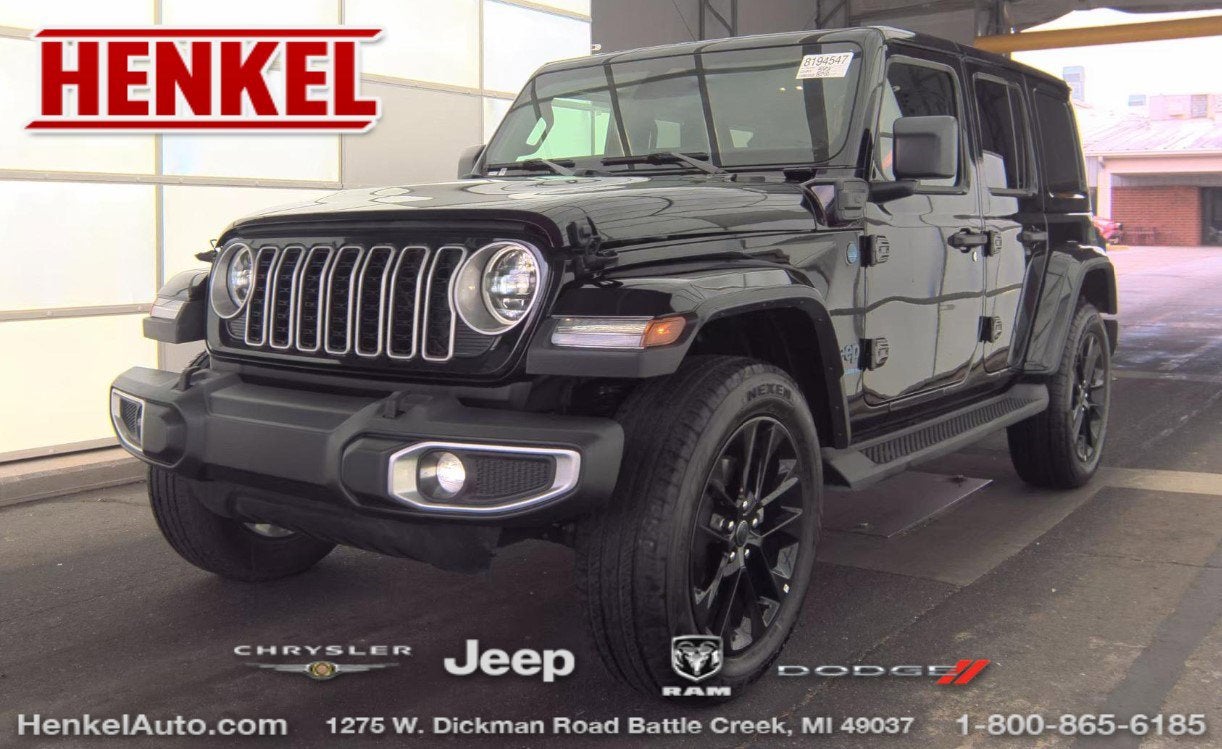 2025 Jeep Wrangler 4xe Sahara 4xe