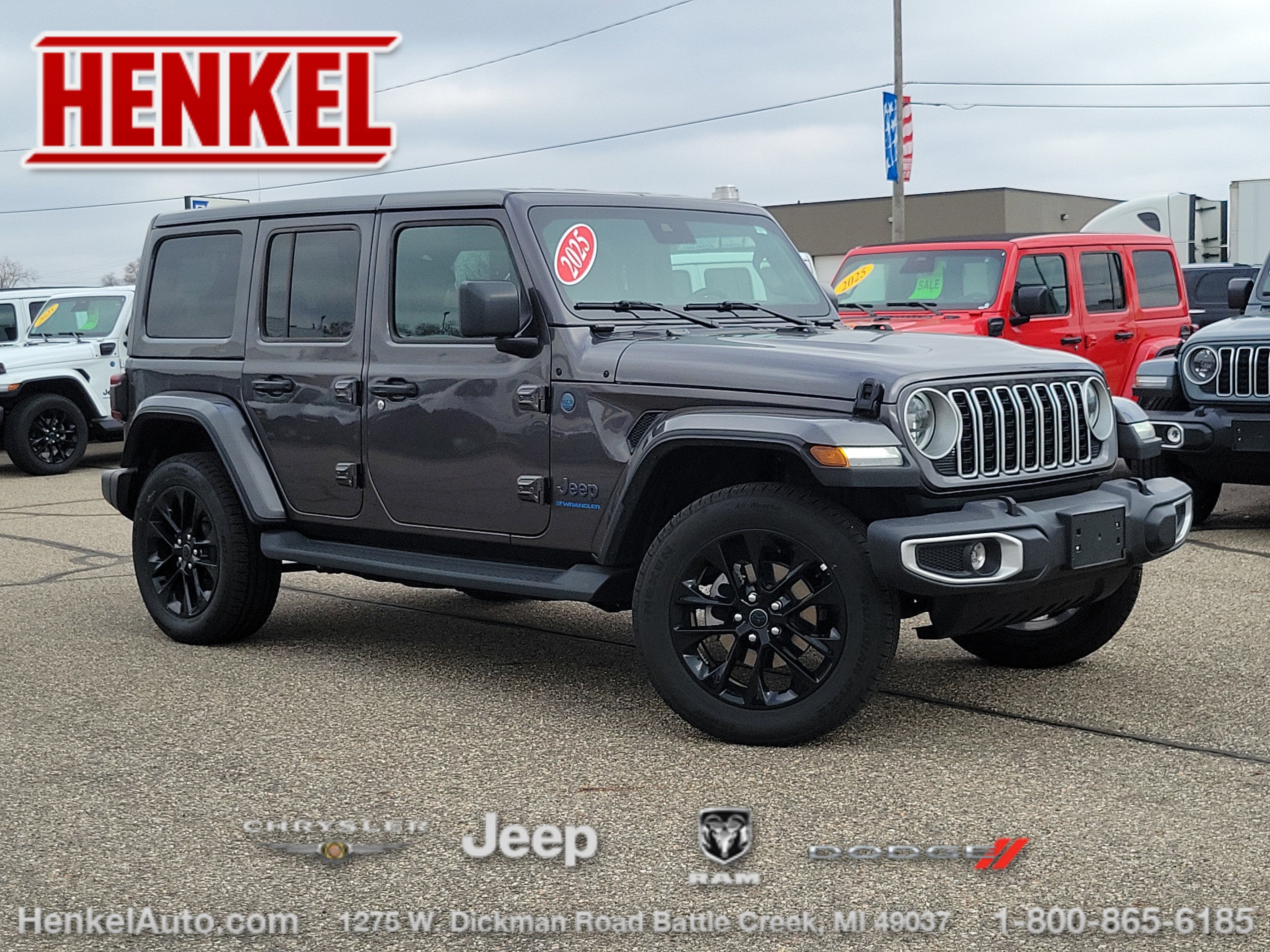 2025 Jeep Wrangler 4xe Sahara 4xe