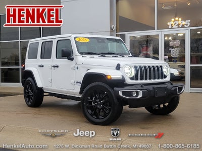 2025 Jeep Wrangler 4xe Sahara 4xe