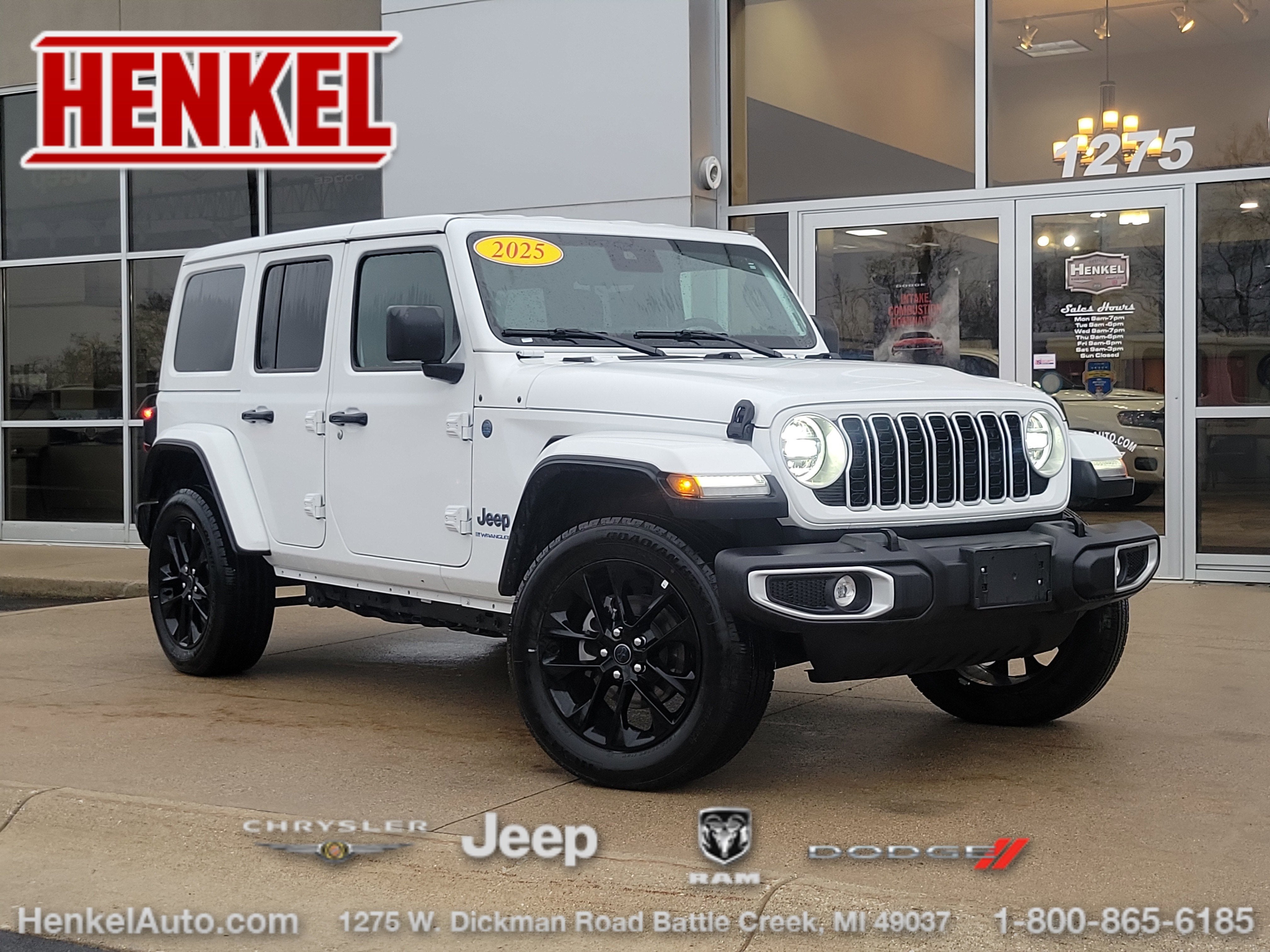 2025 Jeep Wrangler 4xe Sahara 4xe