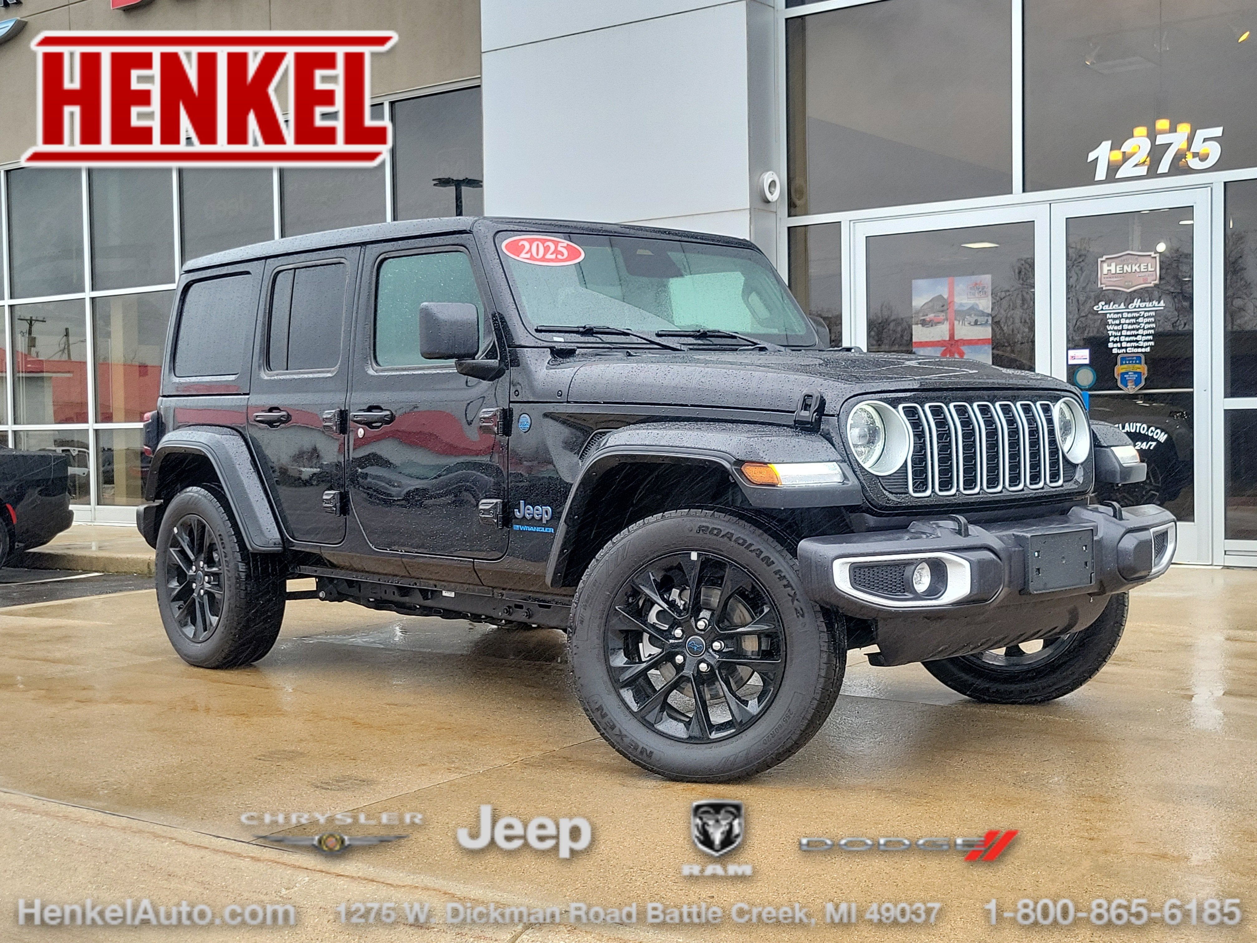 2025 Jeep Wrangler 4xe Sahara 4xe
