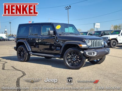2025 Jeep Wrangler 4xe Sahara 4xe