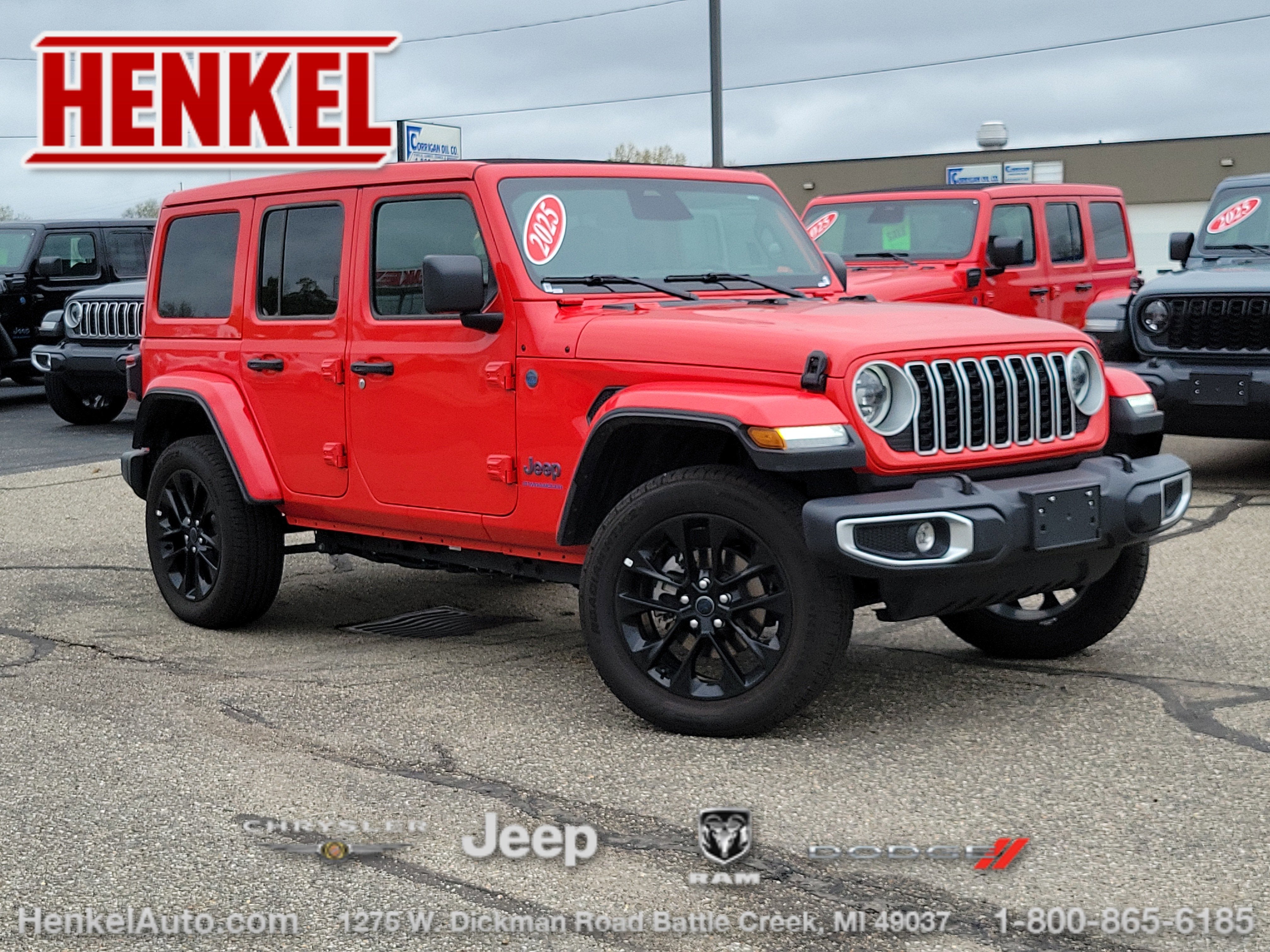 2025 Jeep Wrangler 4xe Sahara 4xe