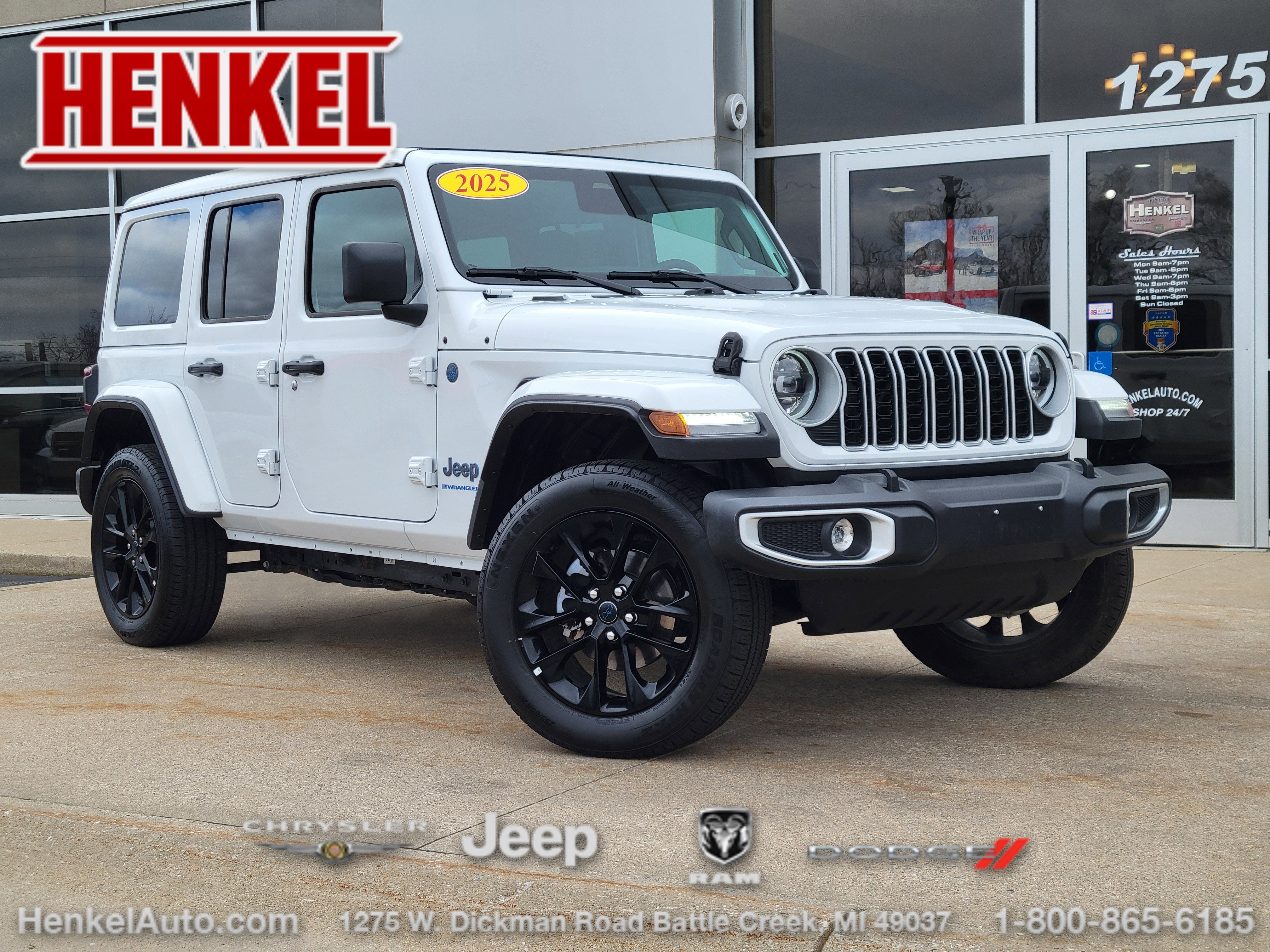 2025 Jeep Wrangler 4xe Sahara 4xe