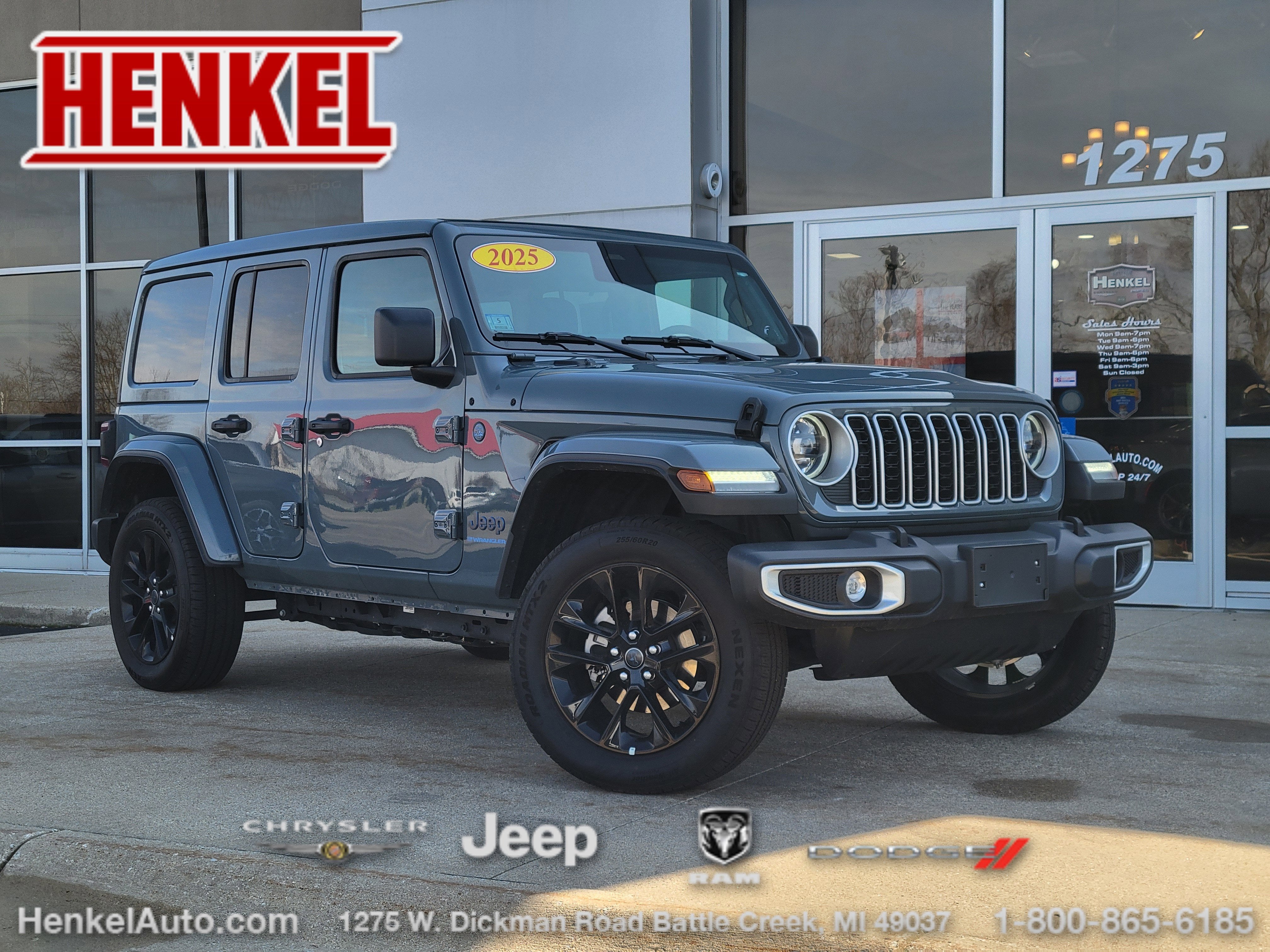 2025 Jeep Wrangler 4xe Sahara 4xe