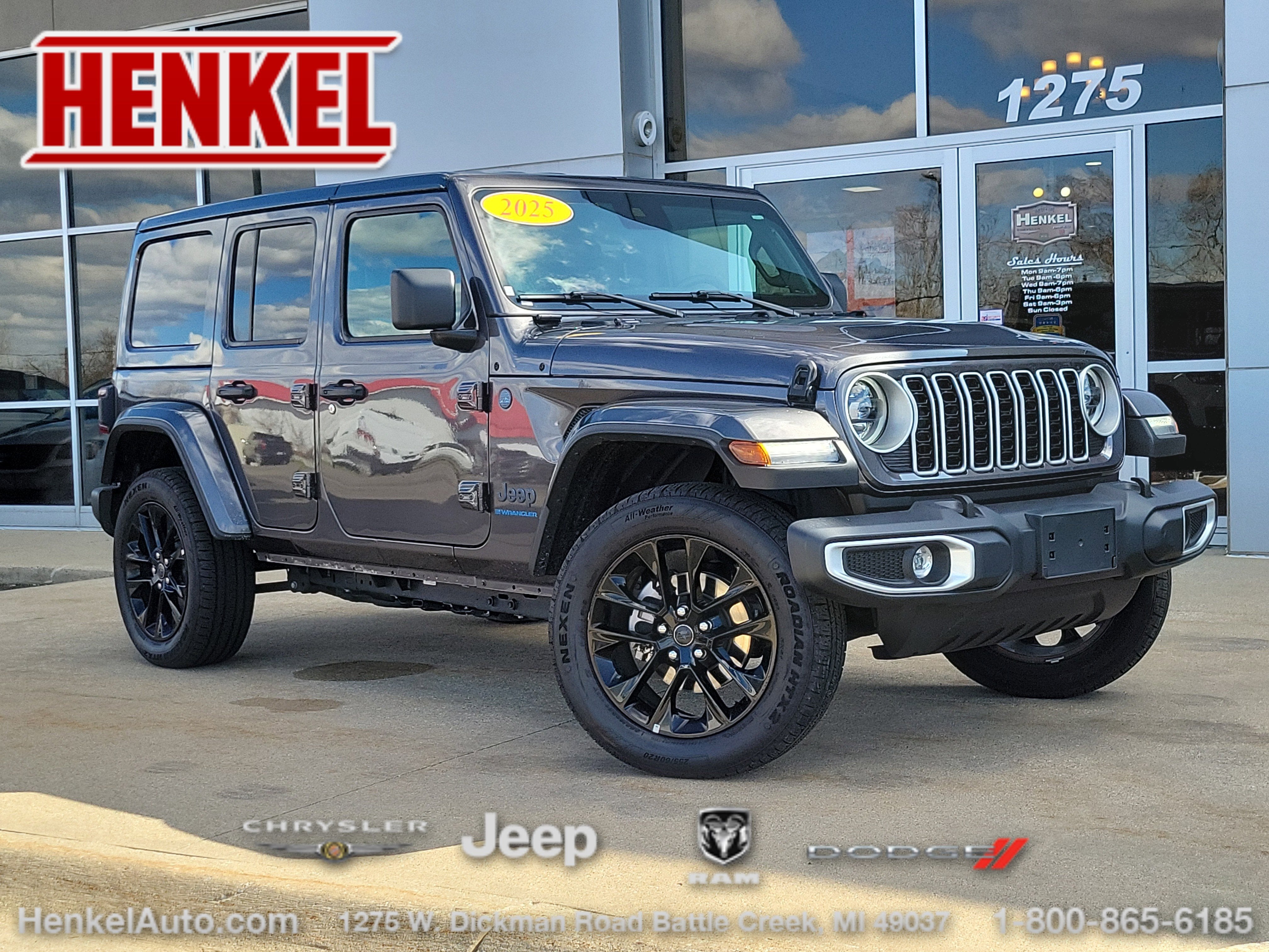 2025 Jeep Wrangler 4xe Sahara 4xe