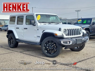 2025 Jeep Wrangler 4xe Sahara 4xe