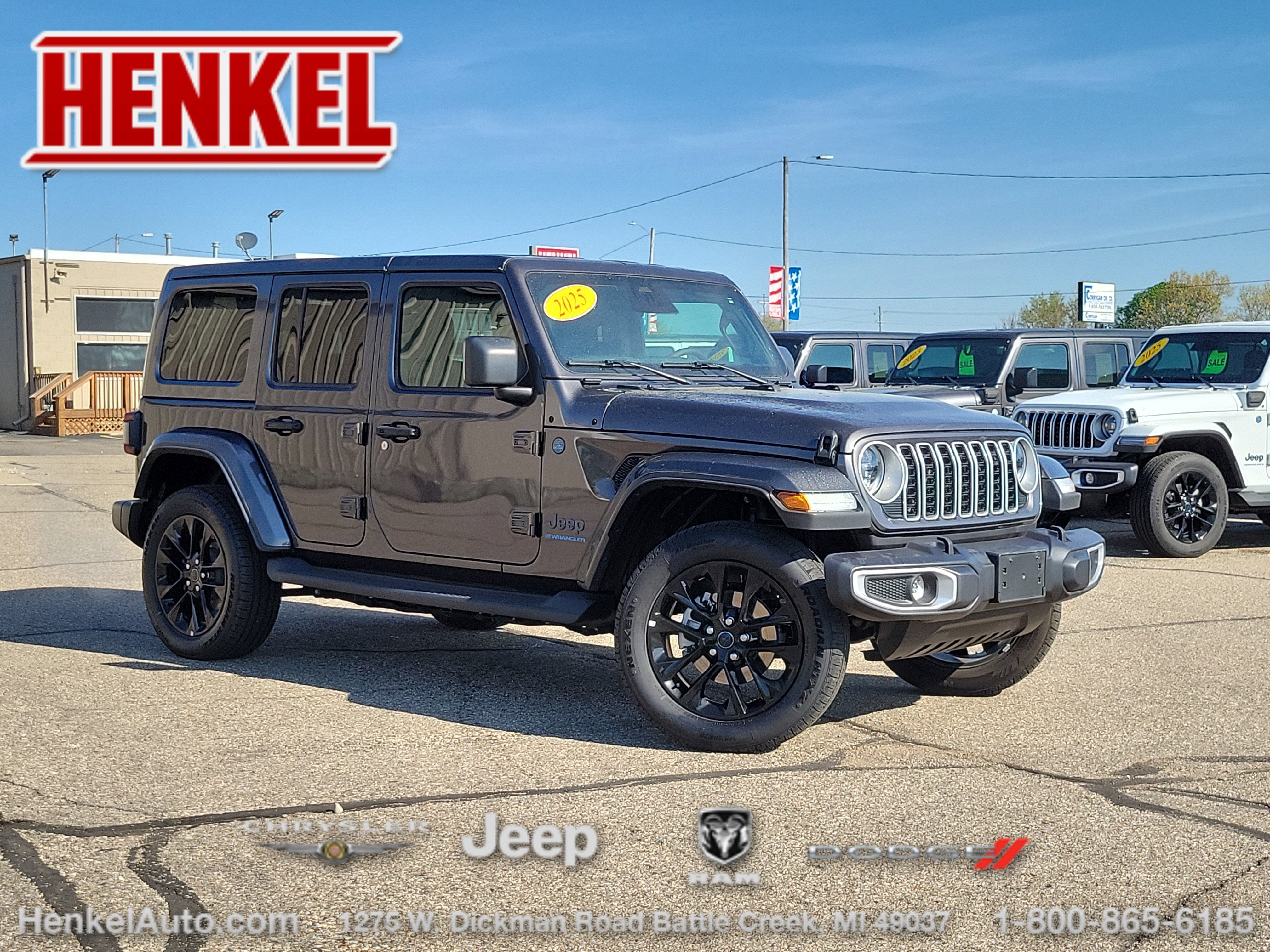2025 Jeep Wrangler 4xe Sahara 4xe