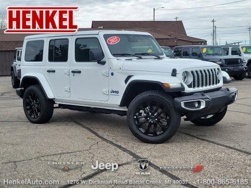 2025 Jeep Wrangler 4xe Sahara 4xe