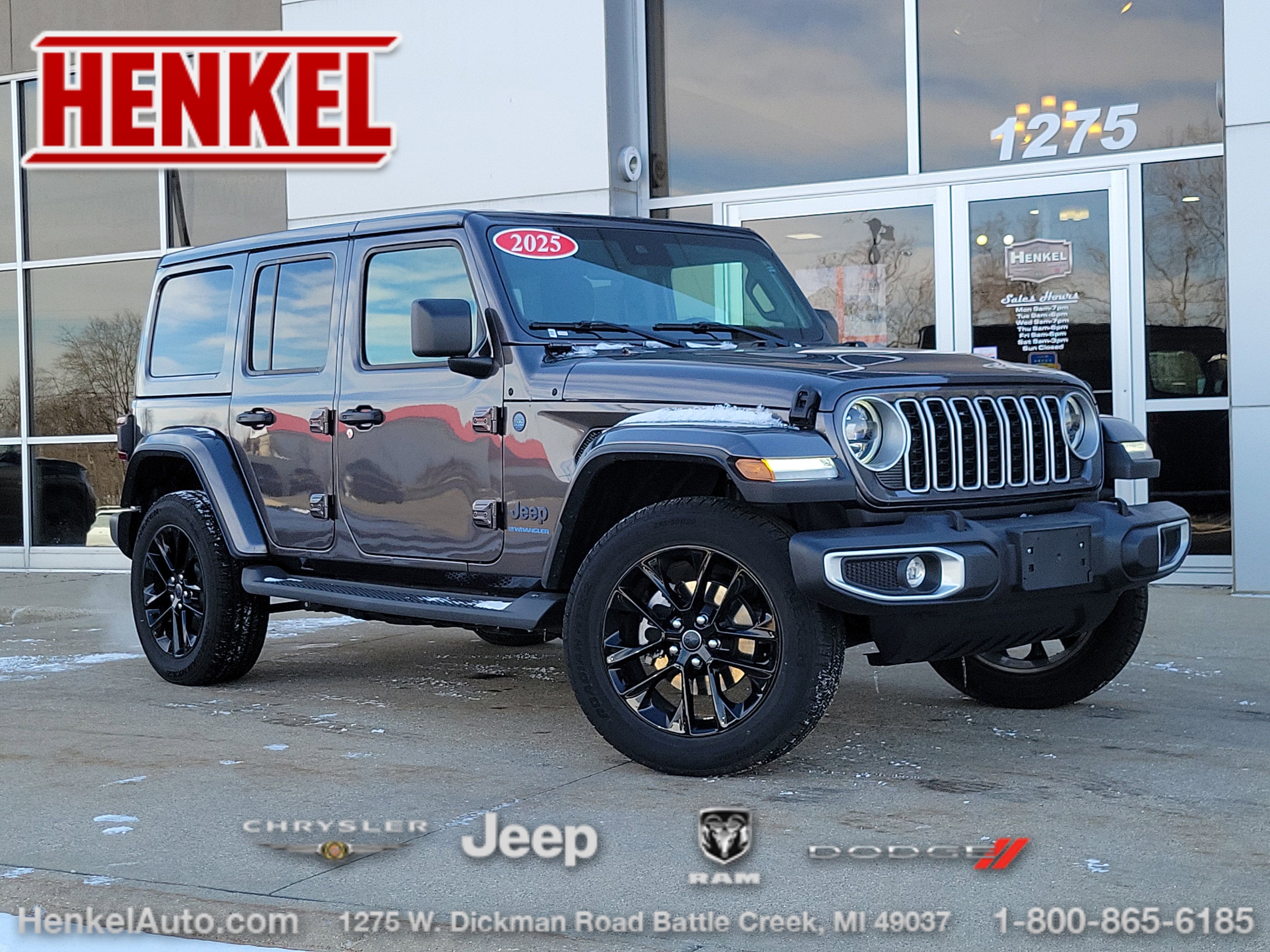 2025 Jeep Wrangler 4xe Sahara 4xe