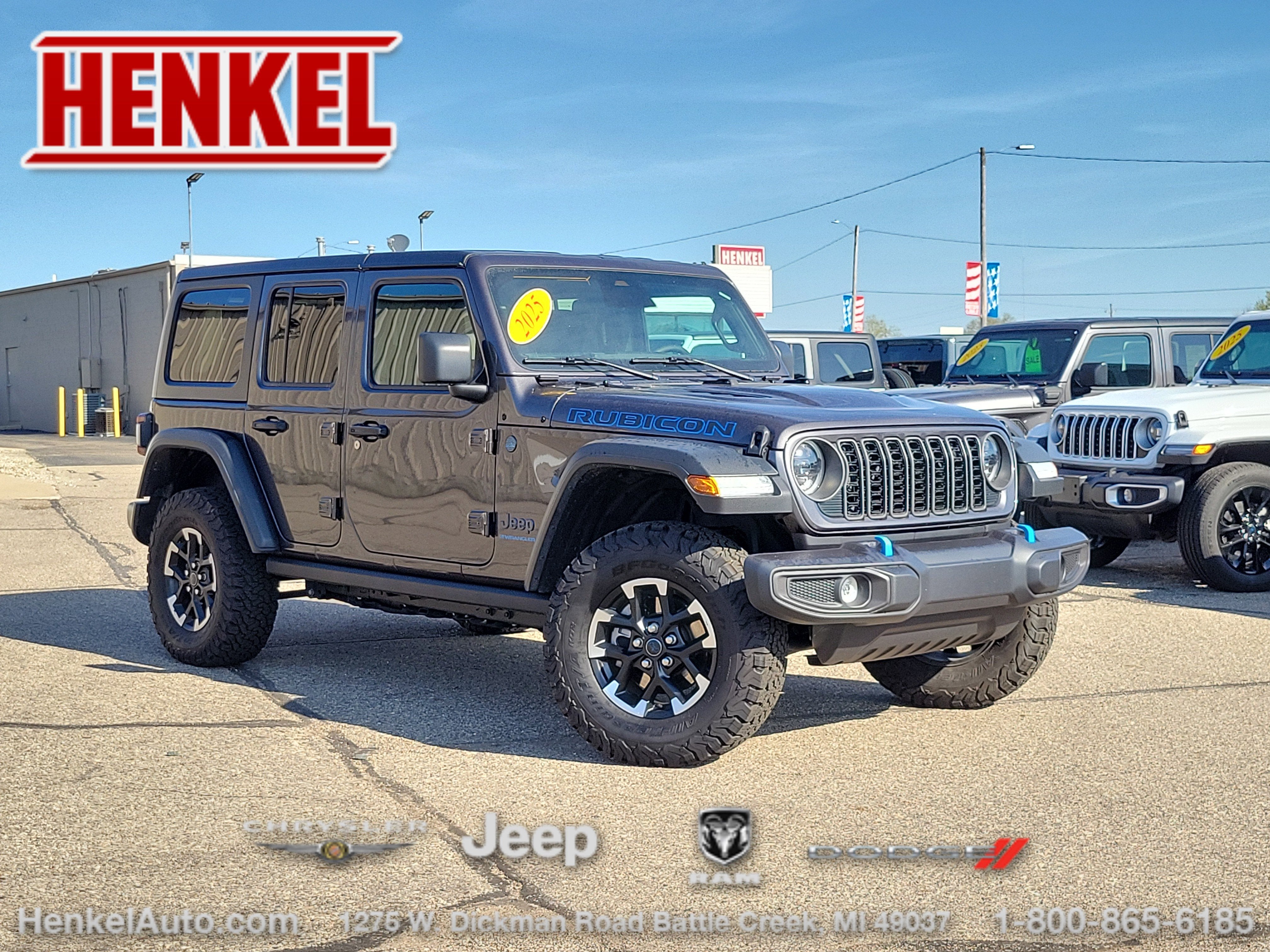 2025 Jeep Wrangler 4xe Rubicon 4xe