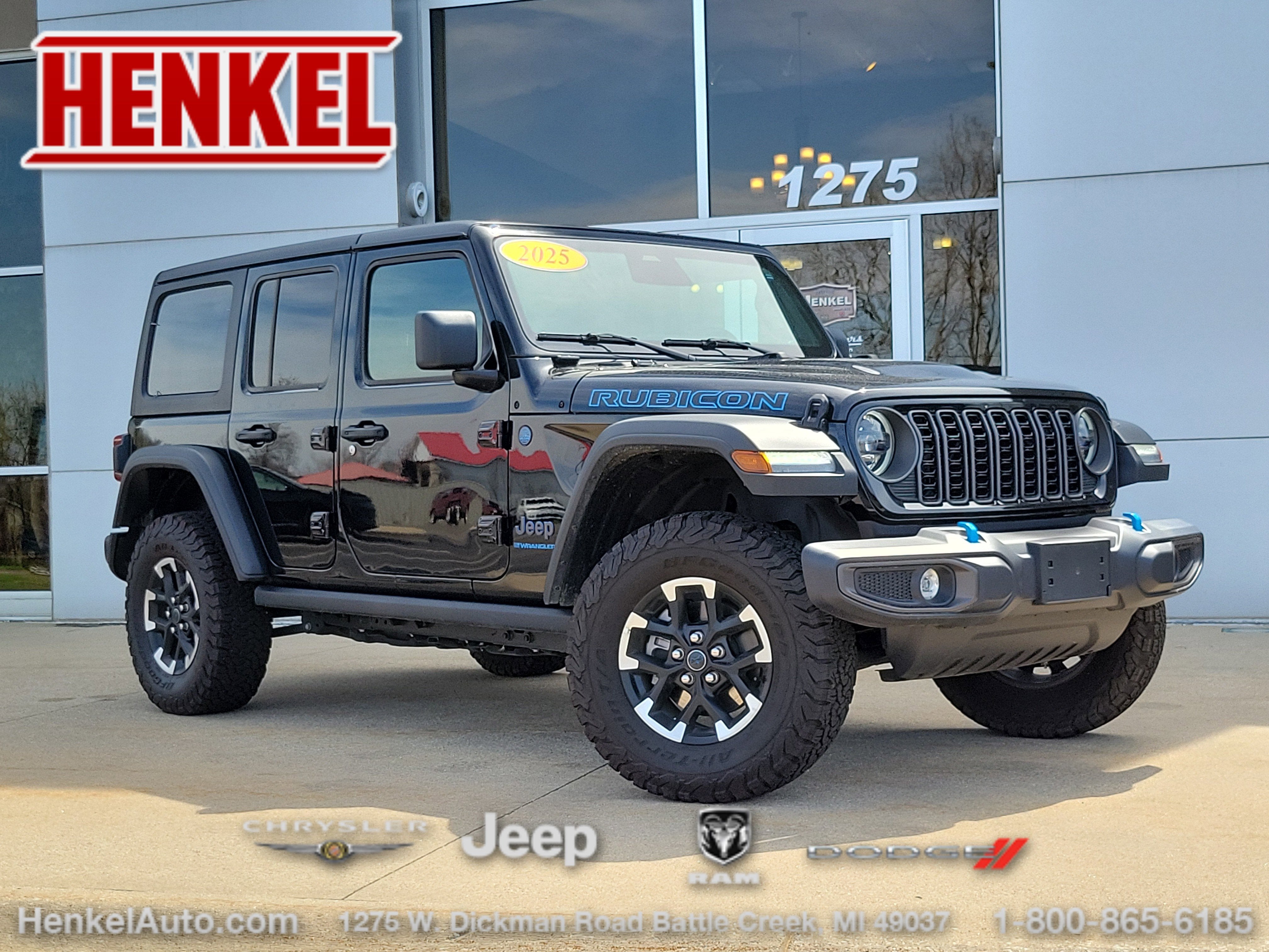 2025 Jeep Wrangler 4xe Rubicon 4xe